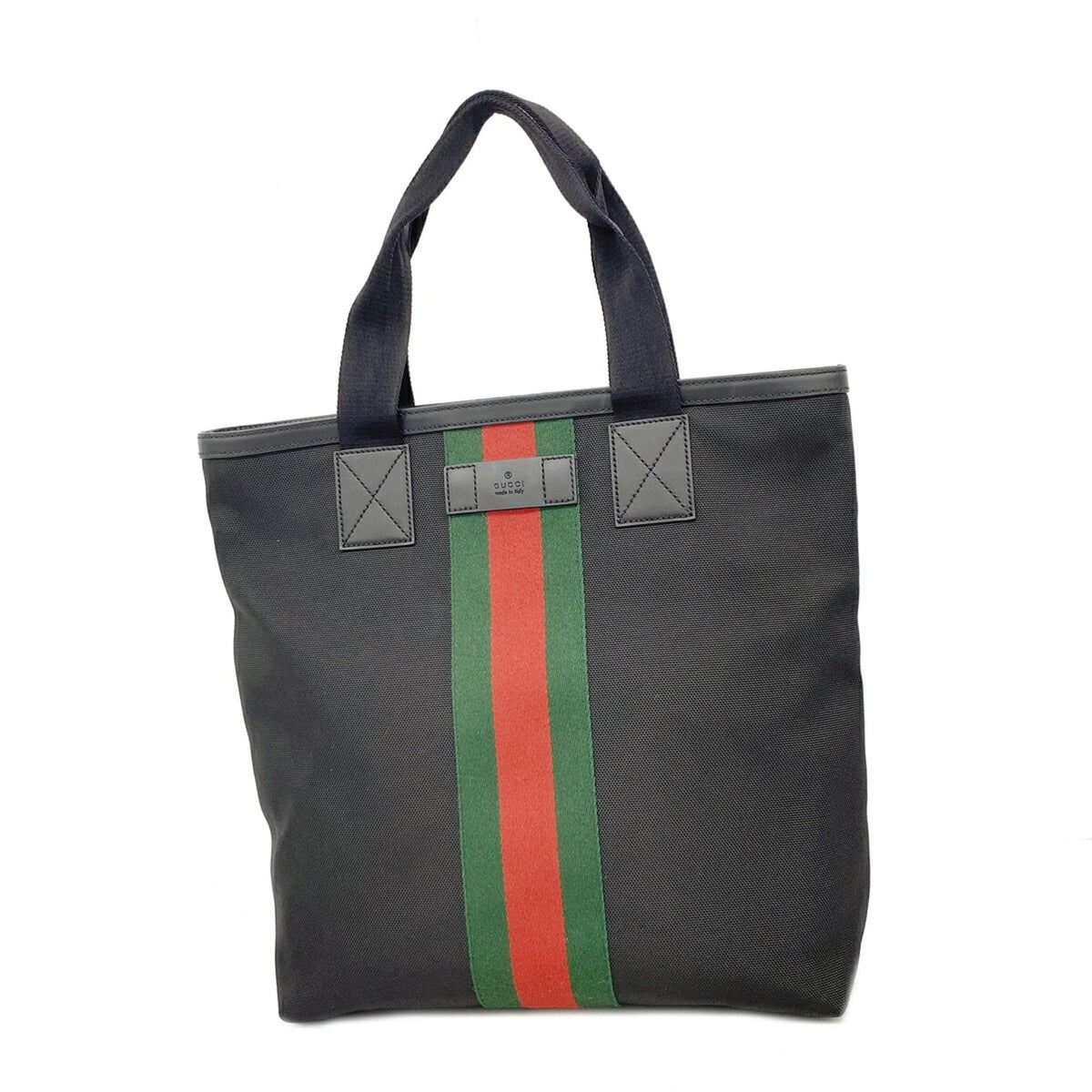 Gucci Black Nylon Tote Bag (Pre-Owned)