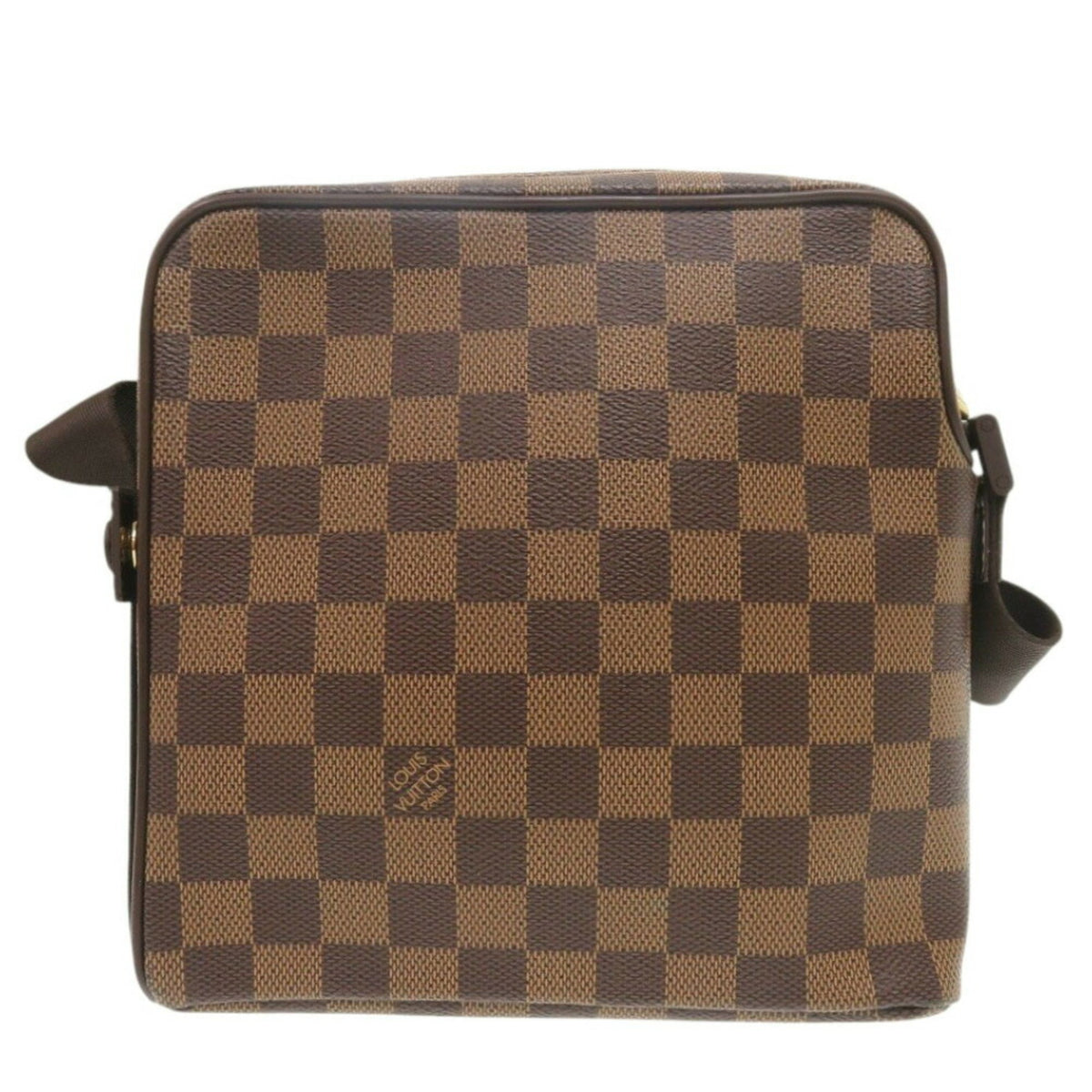 Louis Vuitton Ebene Damier Canvas Shoulder Bag (Pre-Owned)