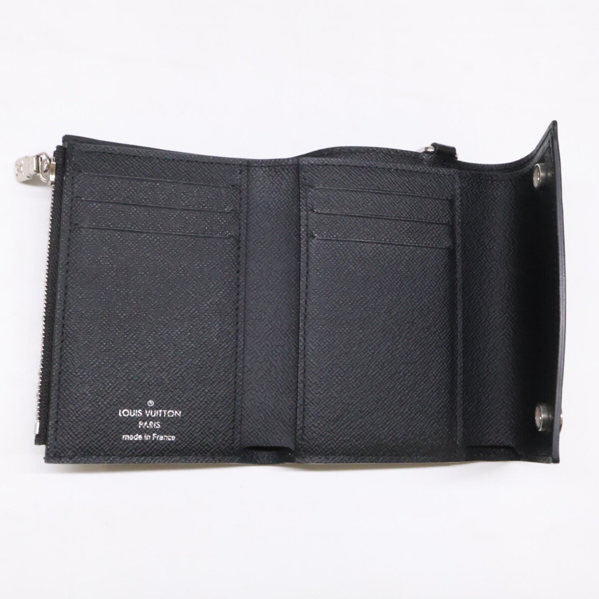 Louis Vuitton Black Epi Leather Chain/Shoulder Wallet (Pre-Owned)