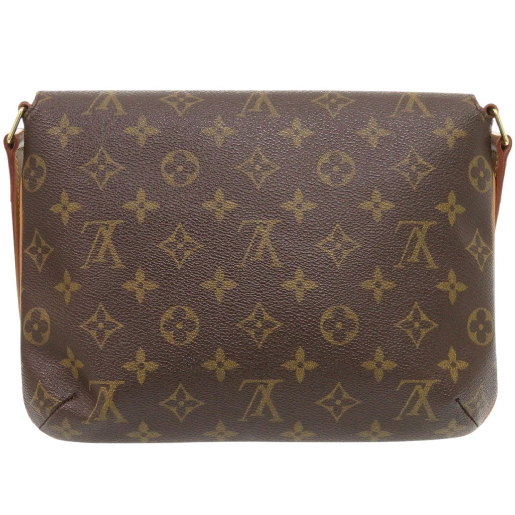 Louis Vuitton Brown Monogram Canvas Shoulder Bag (Pre-Owned)
