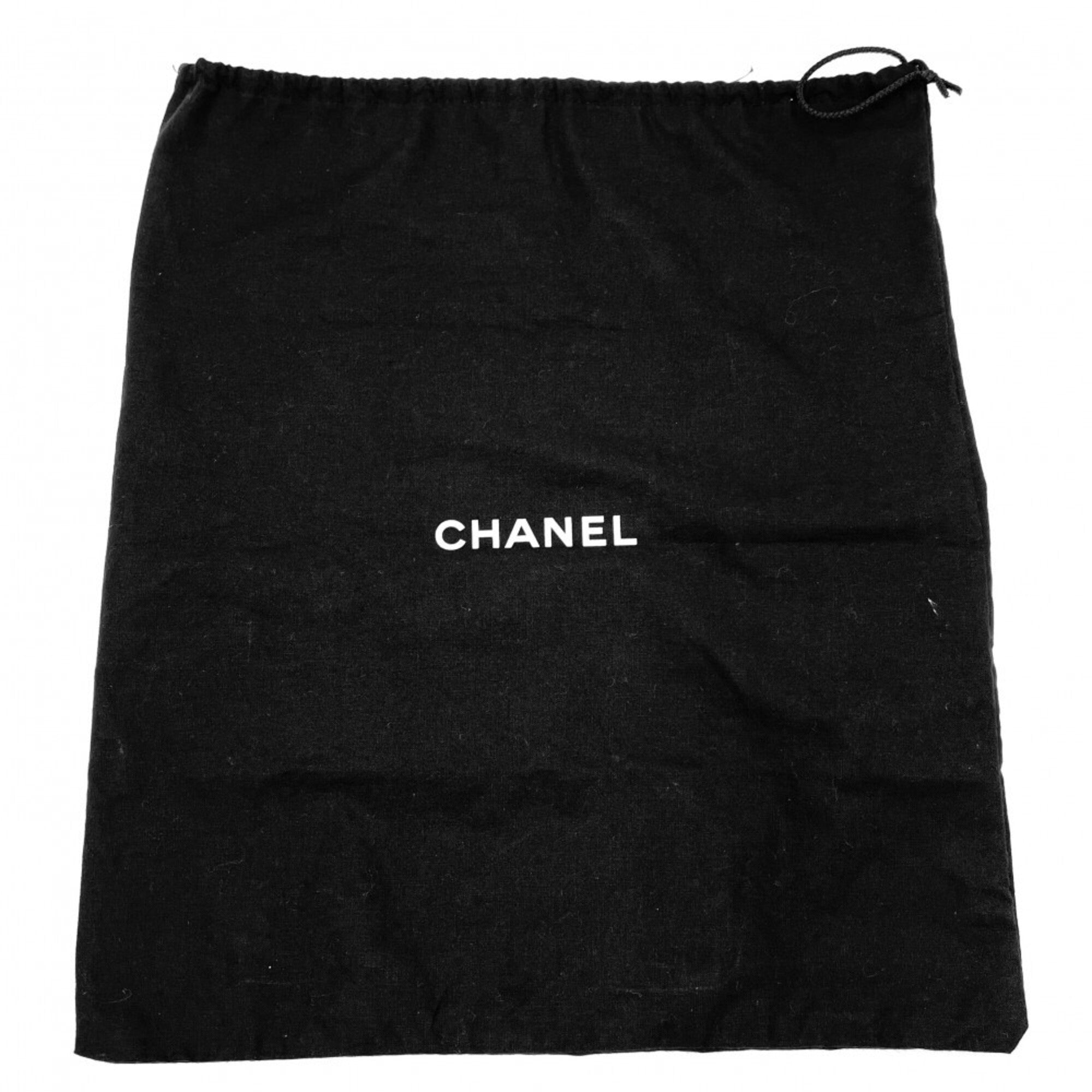 Chanel Black Leather Handbag Shoulder Bag (Pre-Owned)
