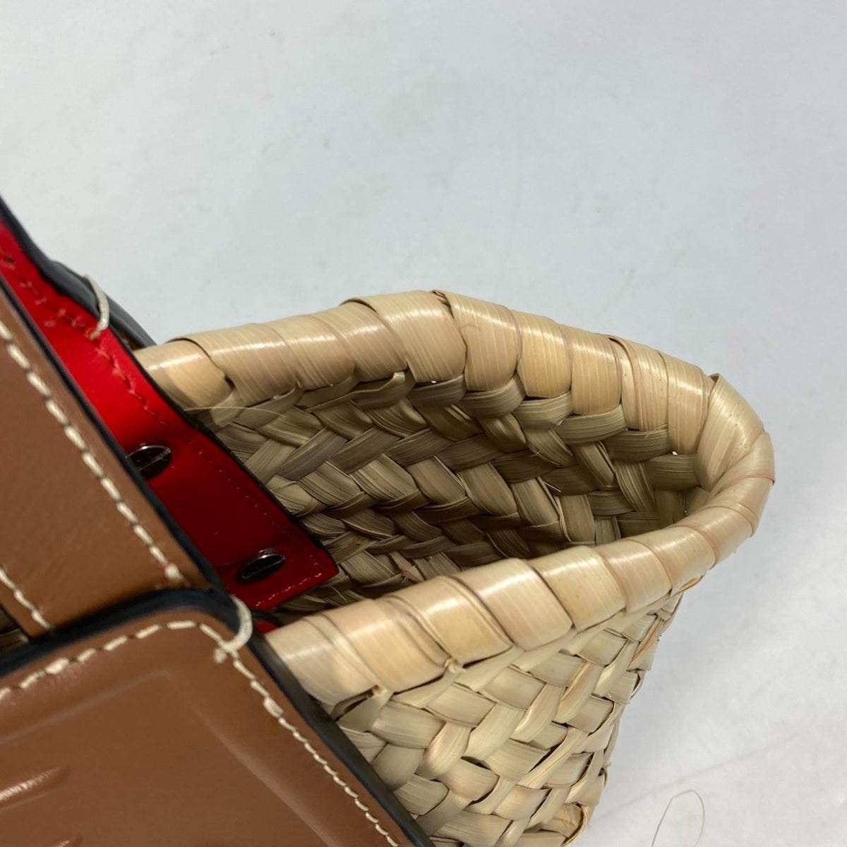 Christian Louboutin Beige Cloth Handbag (Pre-Owned)