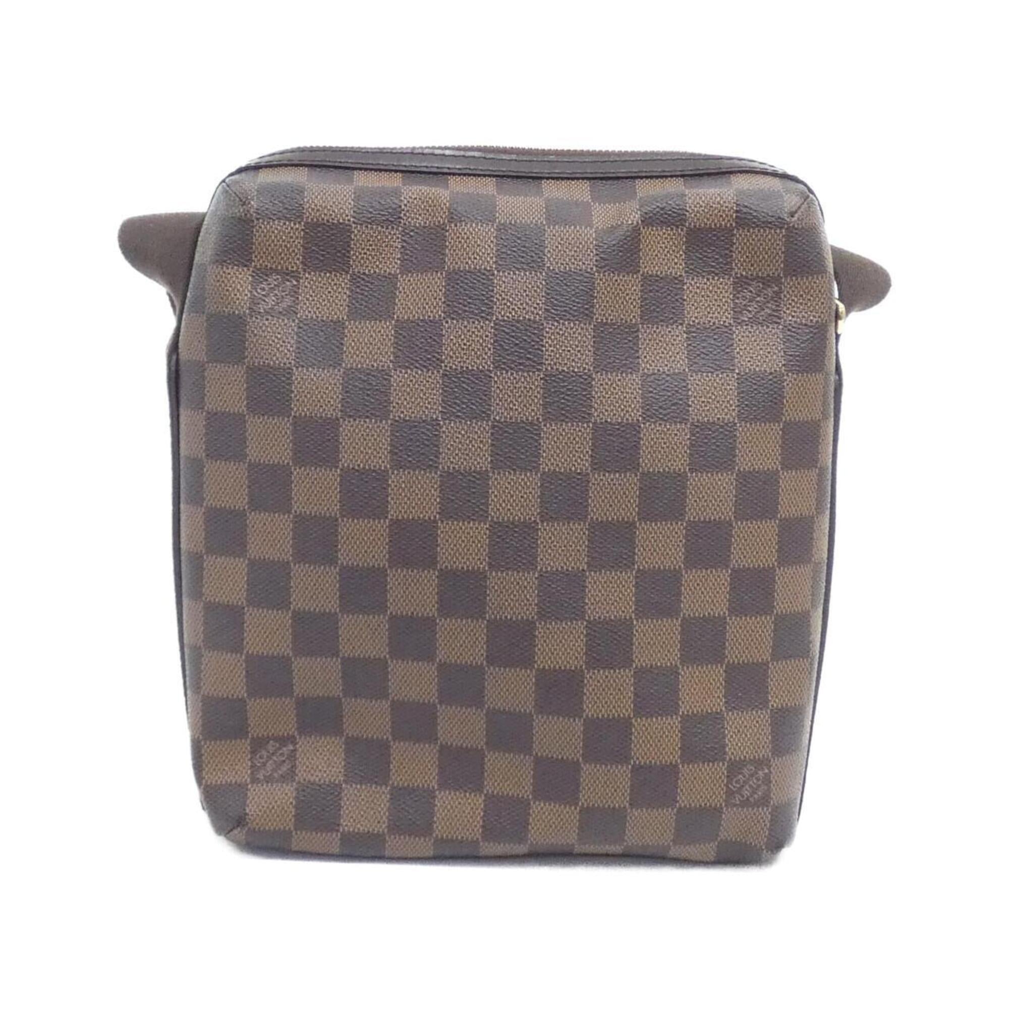 Louis Vuitton Damier Canvas Ebene Coated Canvas Shoulder Bag (Pre-Owned)