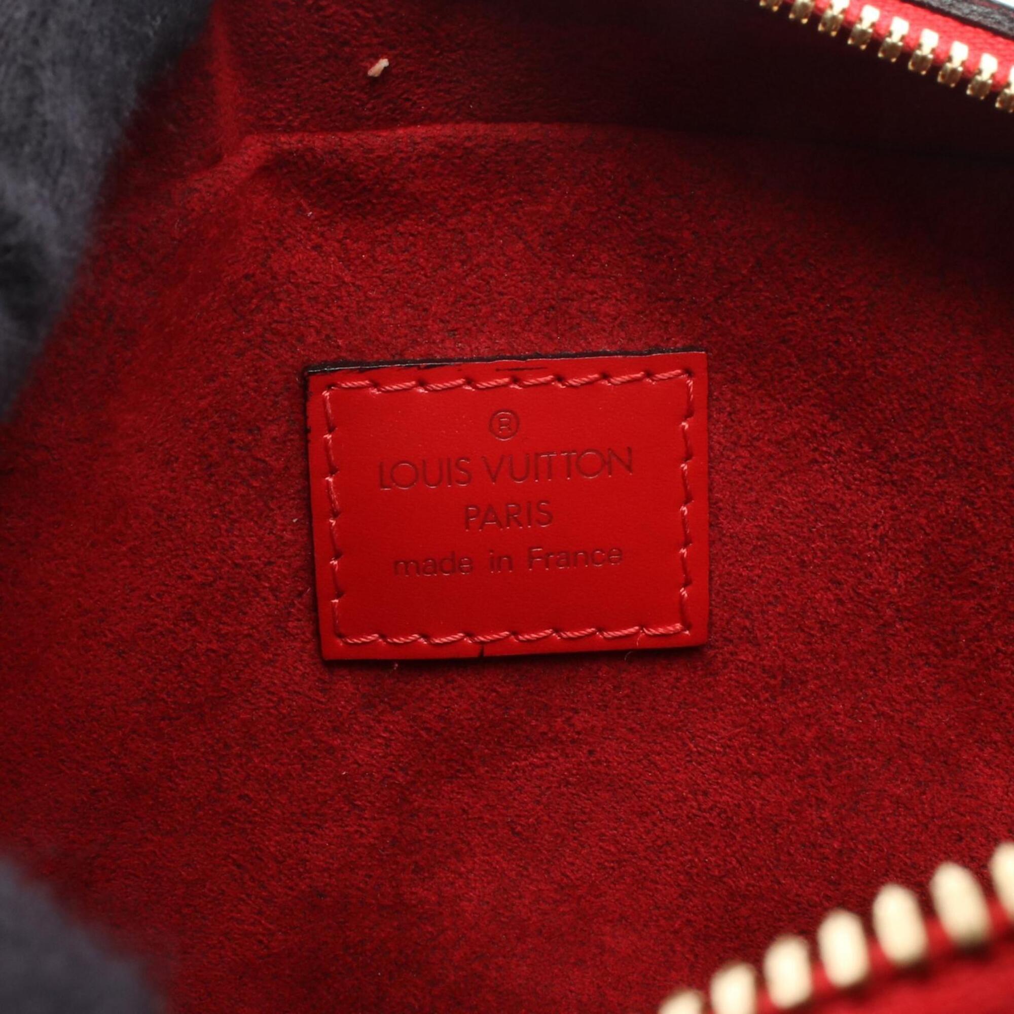 Louis Vuitton Red Color Epi Leather Handbag (Pre-Owned)