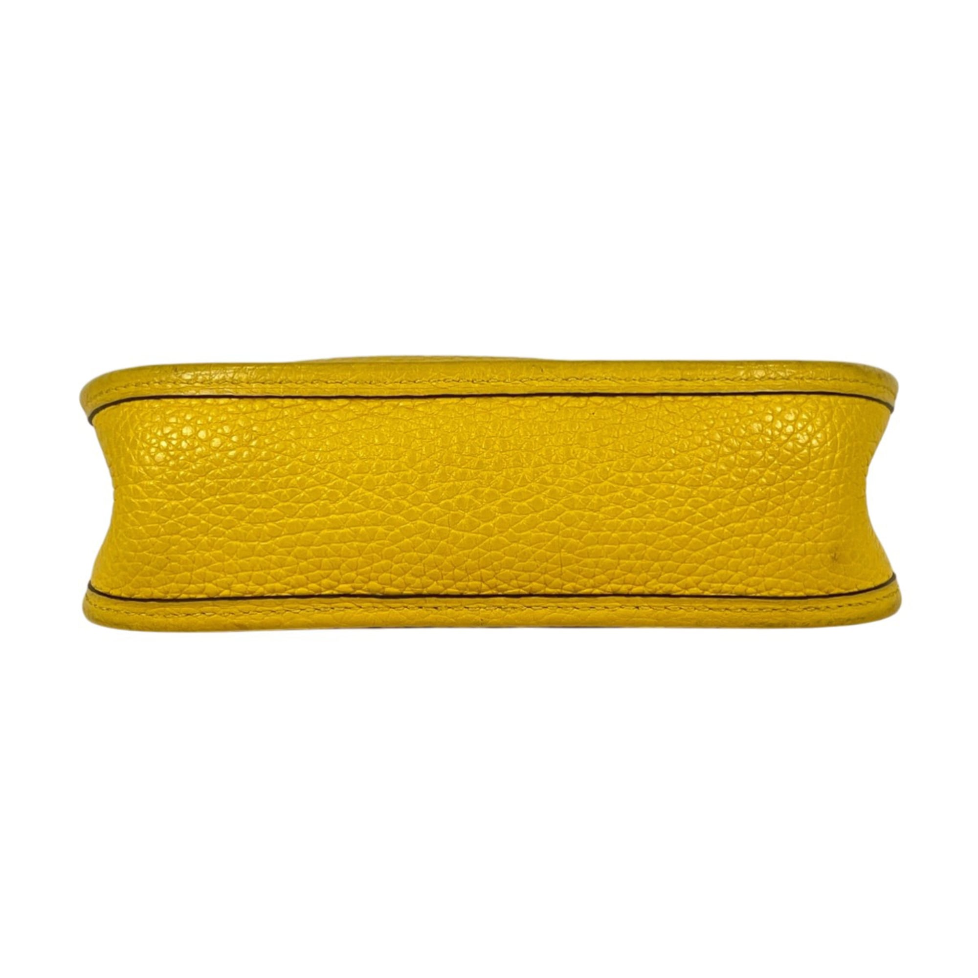 Hermes Evelyne Taurillon Clemence Leather Pochette Shoulder Bag (Pre-Owned)