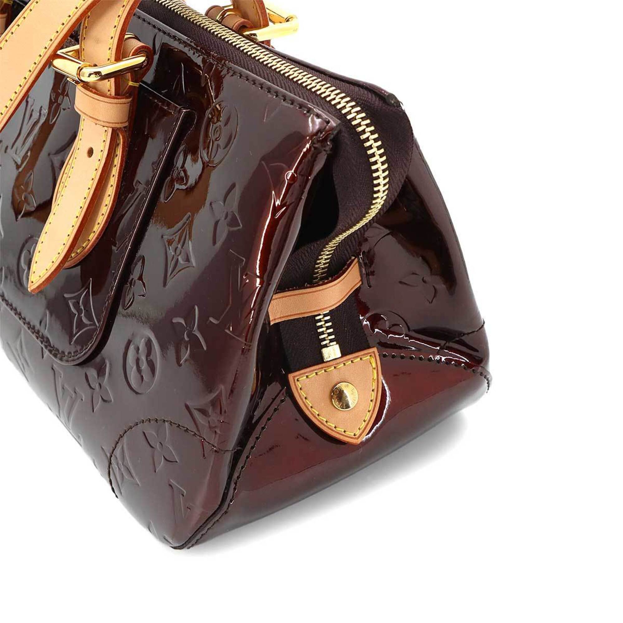 Louis Vuitton Amarante Monogram Vernis Handbag Shoulder Bag (Pre-Owned)