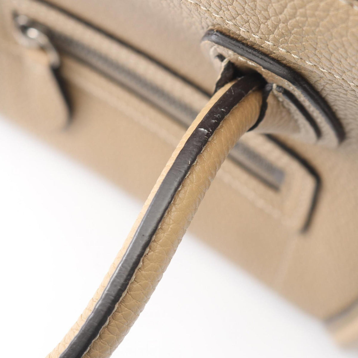 Celine Beige Leather Handbag (Pre-Owned)