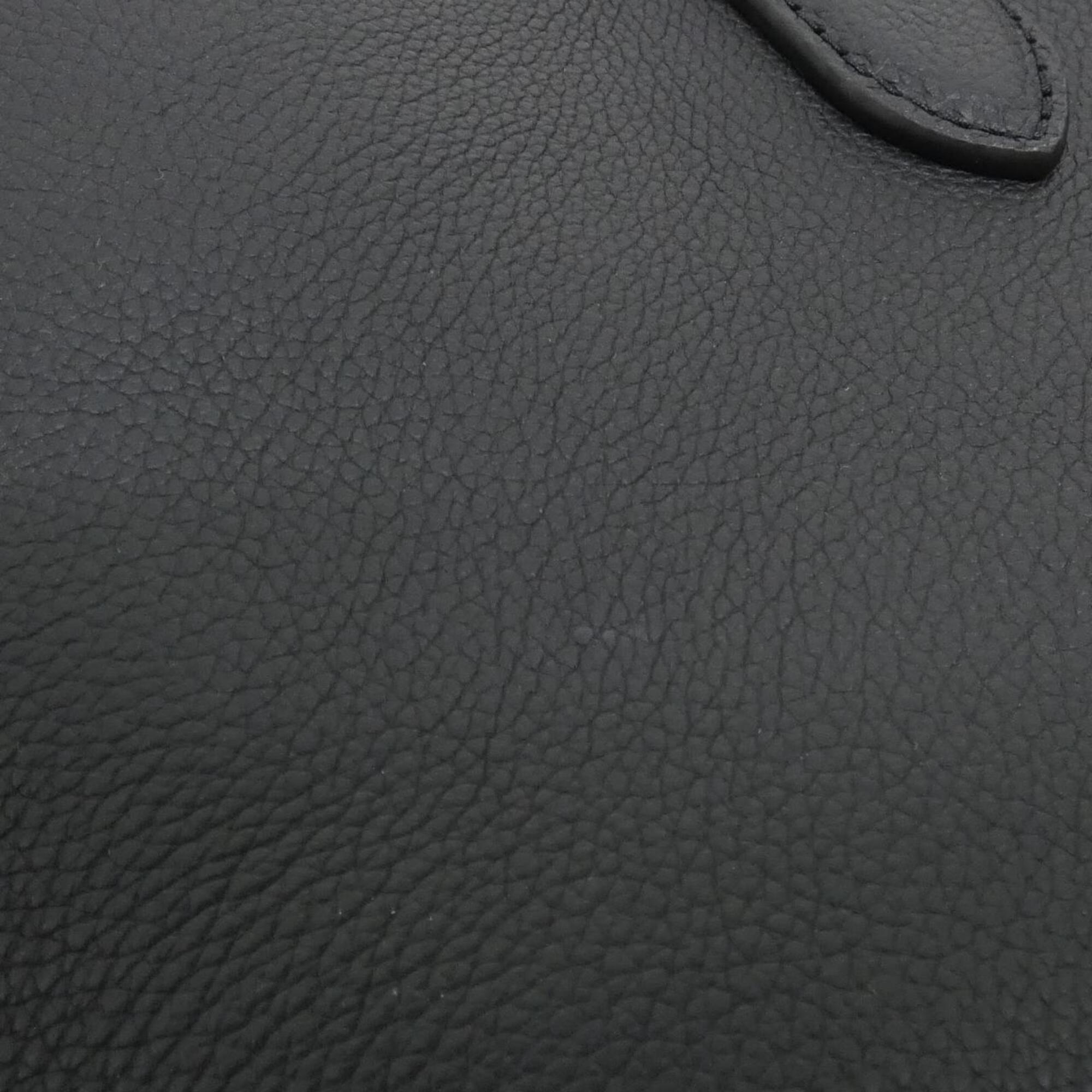 Louis Vuitton Black Leather Handbag Pouch (Pre-Owned)