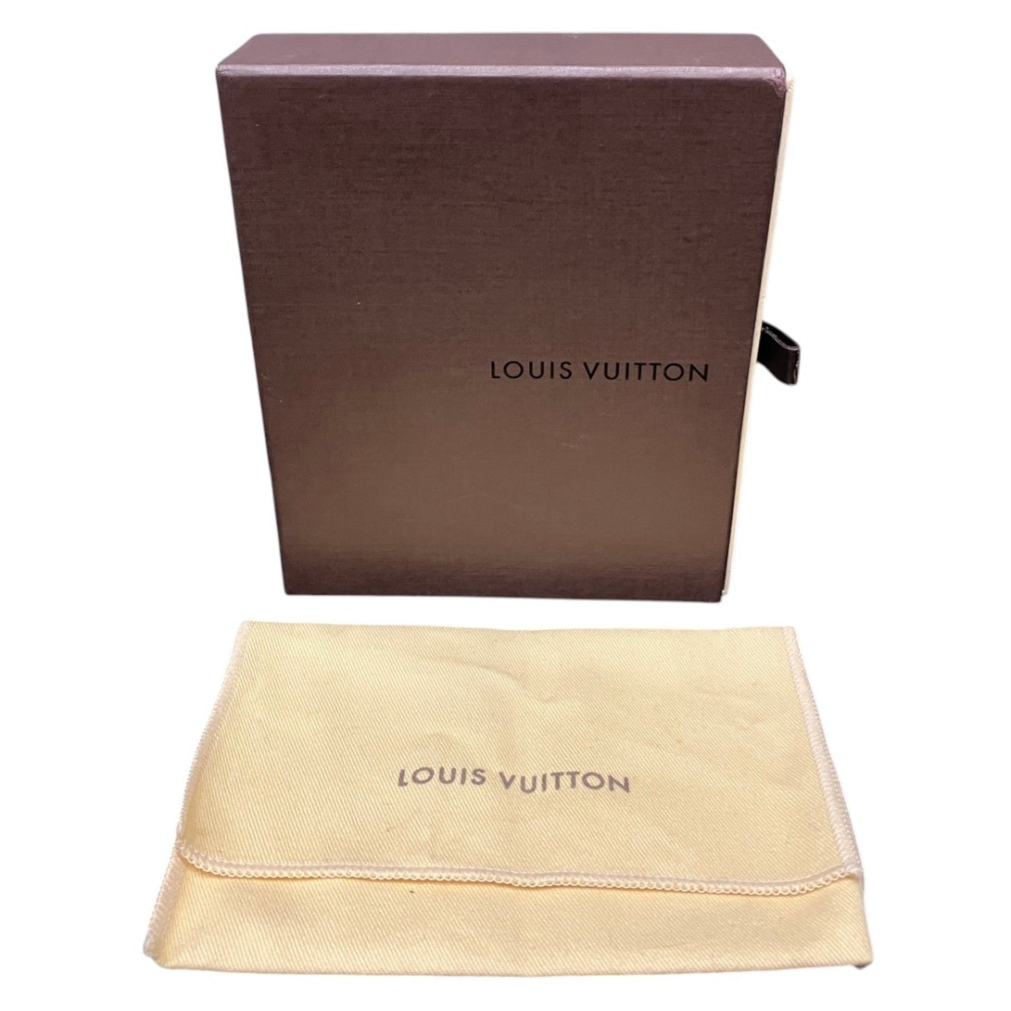 Louis Vuitton Brown Pvc Coin Purse/Coin Case (Pre-Owned)
