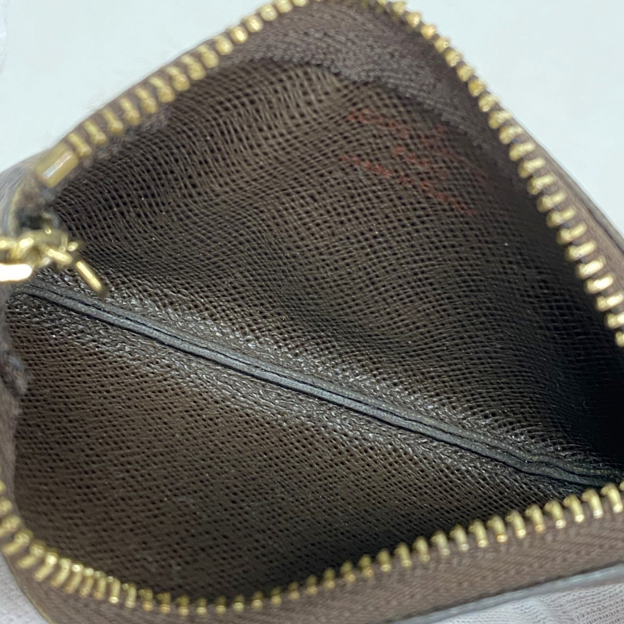 Louis Vuitton Ebene Coin Purse/Coin Case (Pre-Owned)