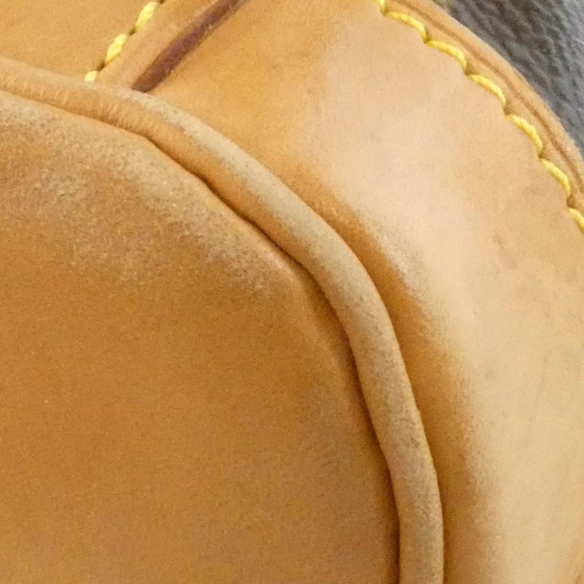 Louis Vuitton Monogram Marron Coated Canvas Backpack (Pre-Owned)