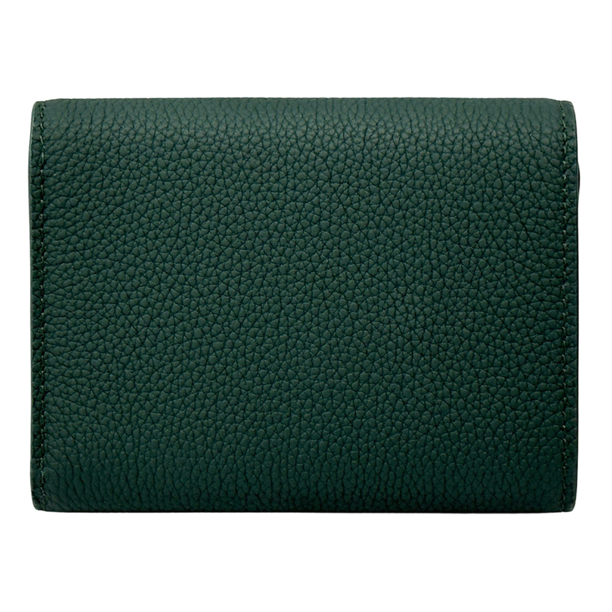 Louis Vuitton Green Leather Wallet (Tri-Fold) (Pre-Owned)