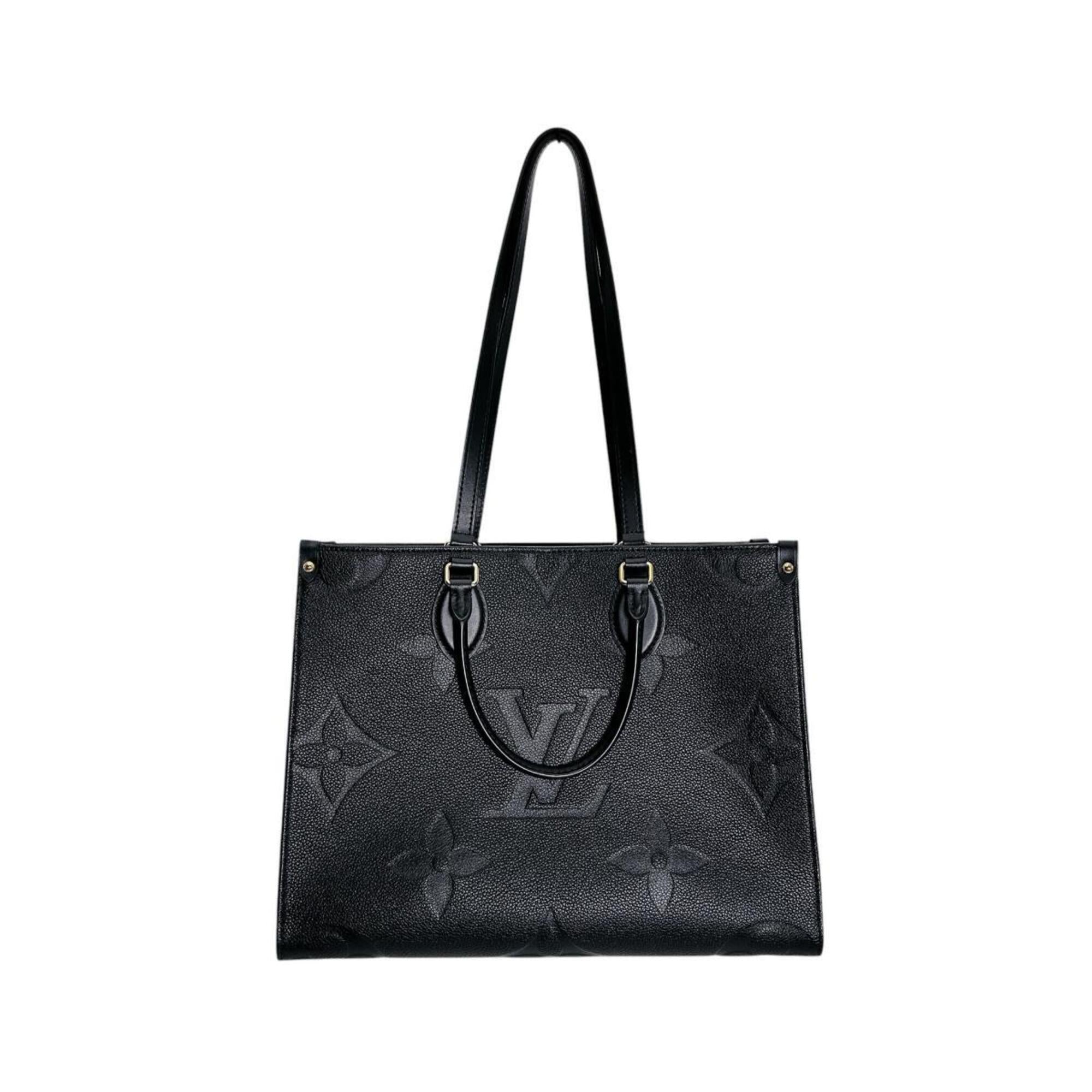 Louis Vuitton Black Noir Monogram Empreinte Handbag Tote Bag (Pre-Owned)