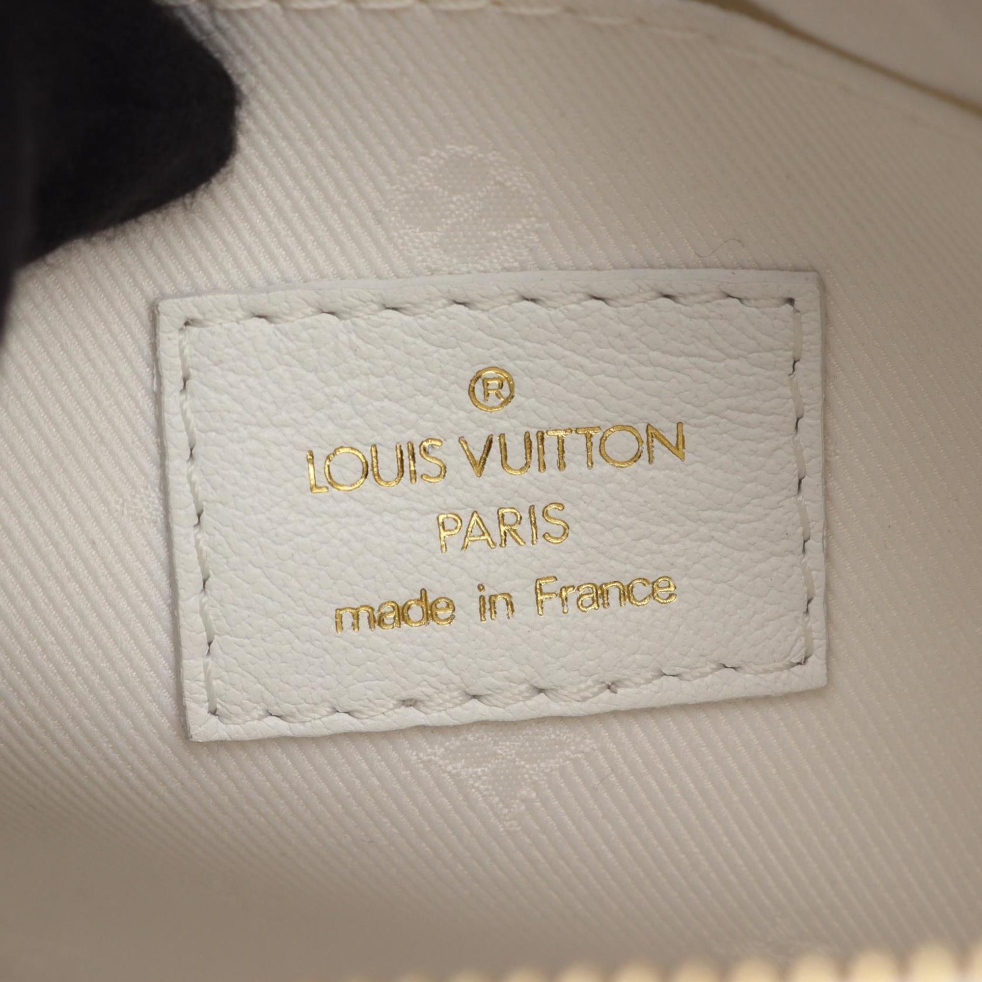Louis Vuitton White Leather Handbag (Pre-Owned)