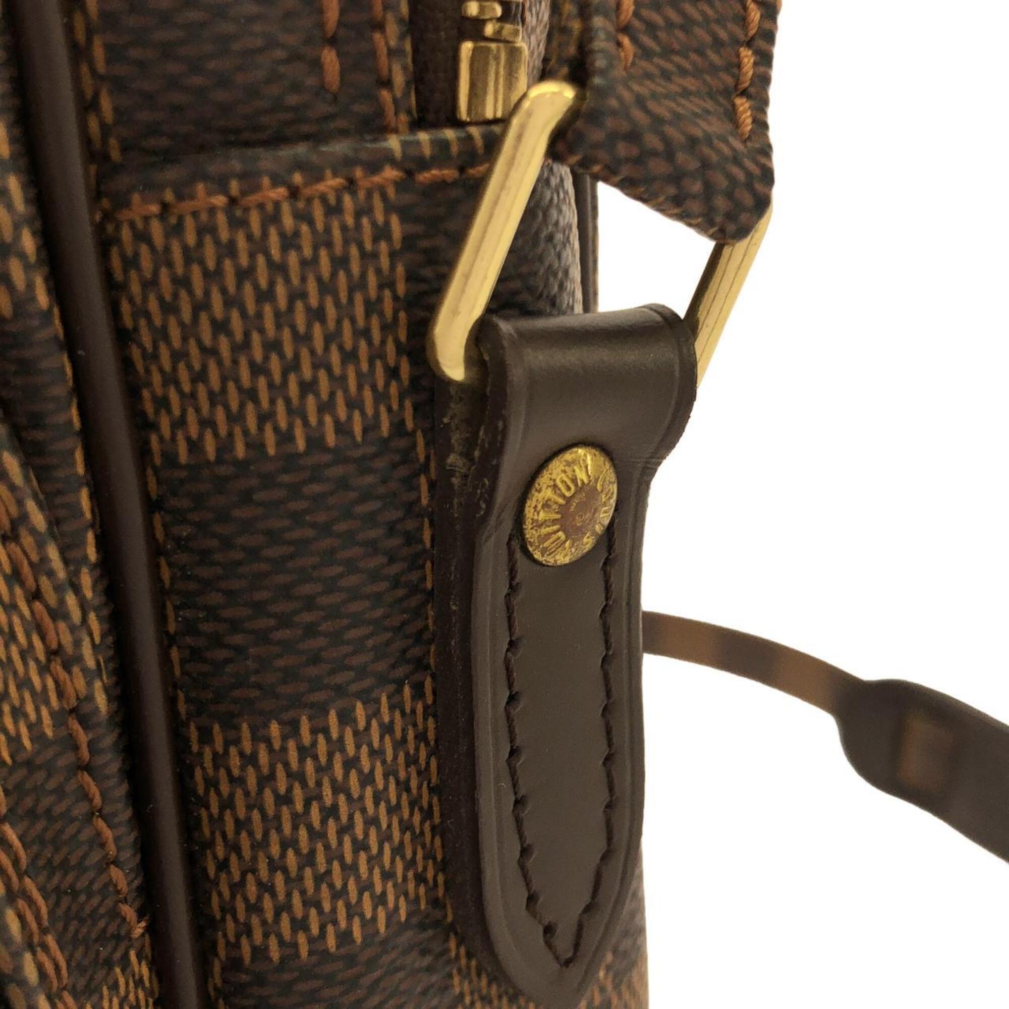 Louis Vuitton Ebene Coated Canvas Shoulder Bag (Pre-Owned)