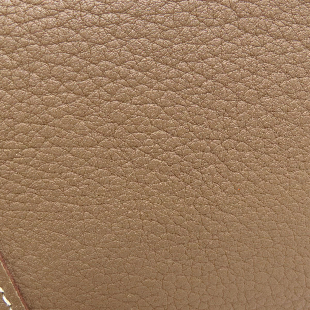 Hermes Etoupe Gray Negonda Leather Handbag (Pre-Owned)
