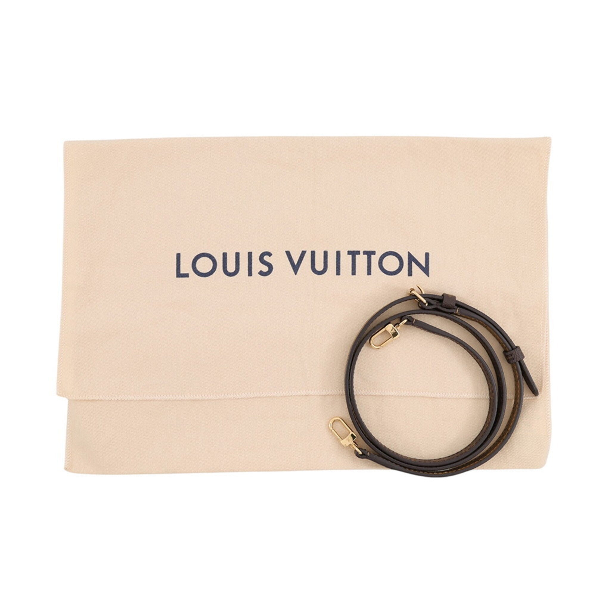 Louis Vuitton Monogram Reverse Red Color Monogram Reverse Handbag Shoulder Bag (Pre-Owned)