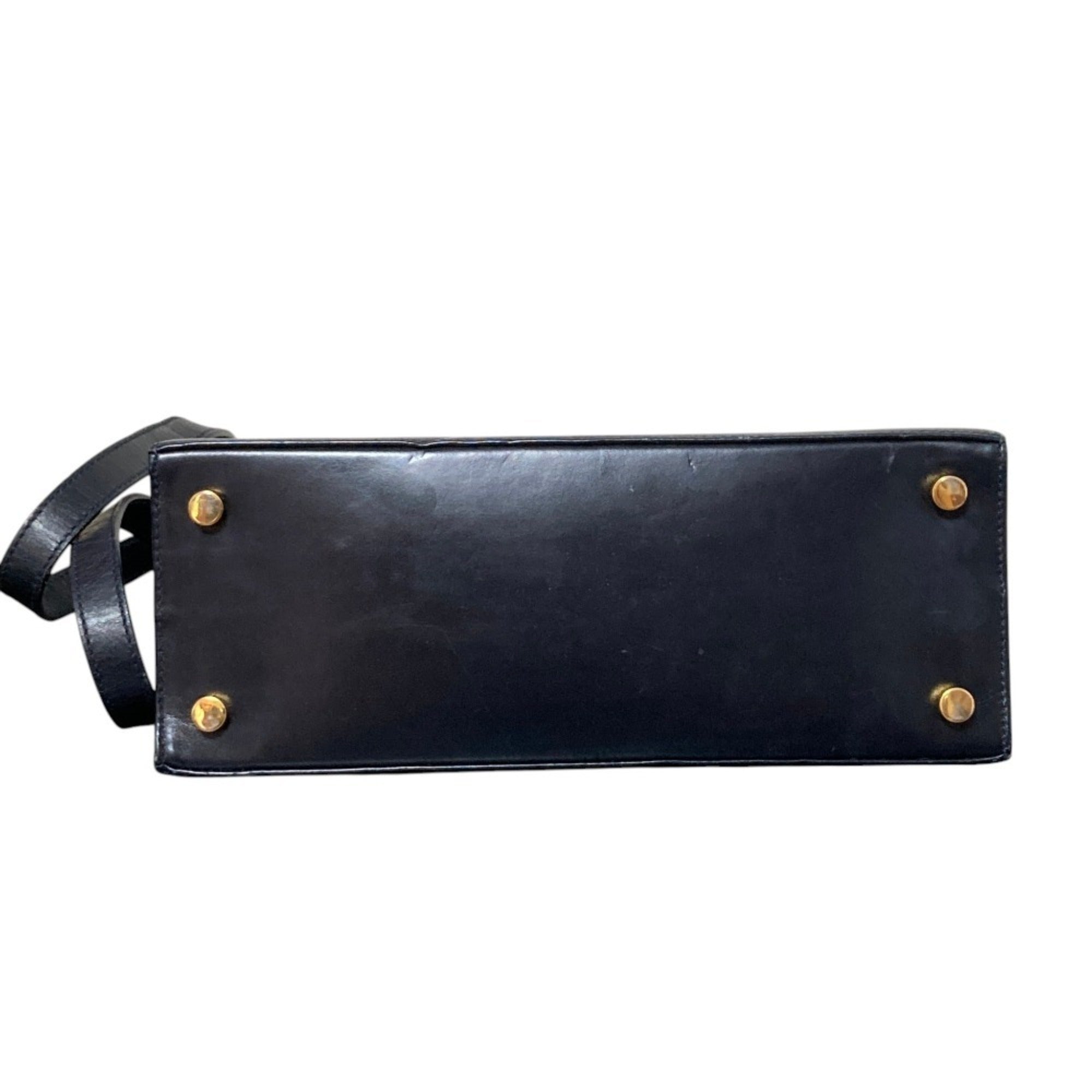 Salvatore Ferragamo Black Handbag Shoulder Bag (Pre-Owned)