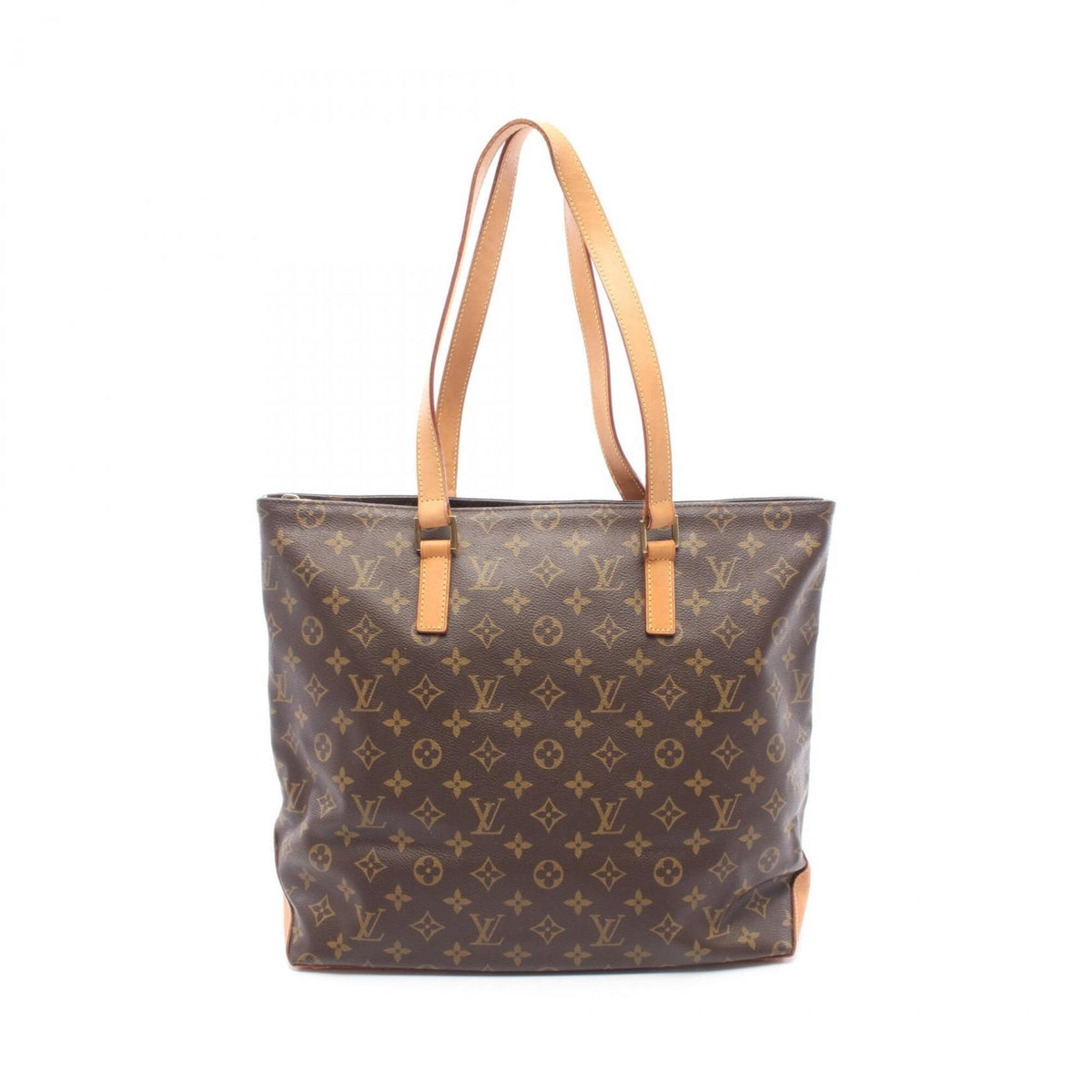 Louis Vuitton Brown Monogram Monogram Leather Handbag Tote Bag (Pre-Owned)