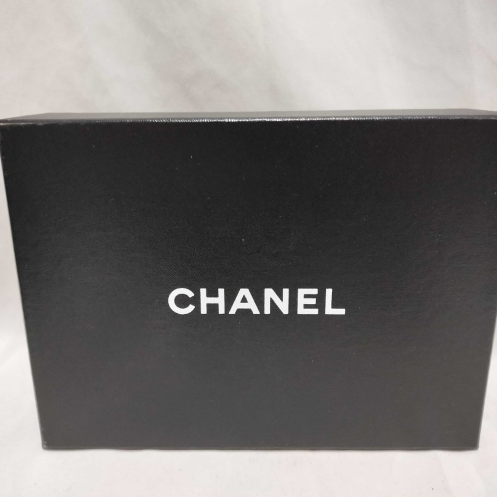 Chanel Black Pink Leather Long Wallet (Bi-Fold) (Pre-Owned)