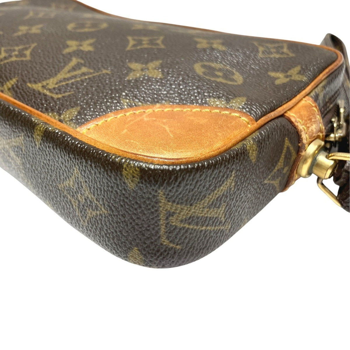 Louis Vuitton Monogram Brown Monogram Clutch Bag (Pre-Owned)