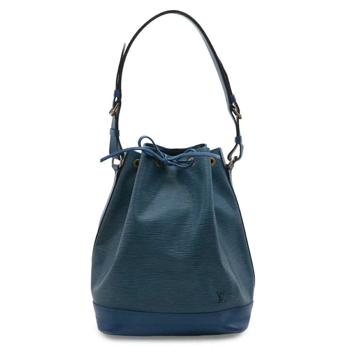 Louis Vuitton Epi Toledo Blue Epi Leather Shoulder Bag (Pre-Owned)
