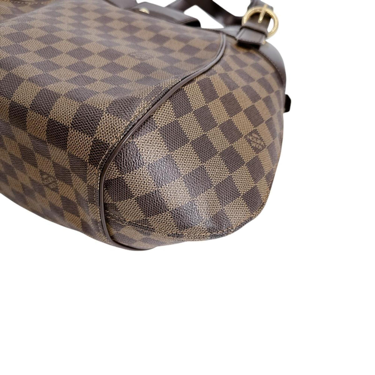 Louis Vuitton Damier Brown Damier Canvas Handbag Tote Bag (Pre-Owned)