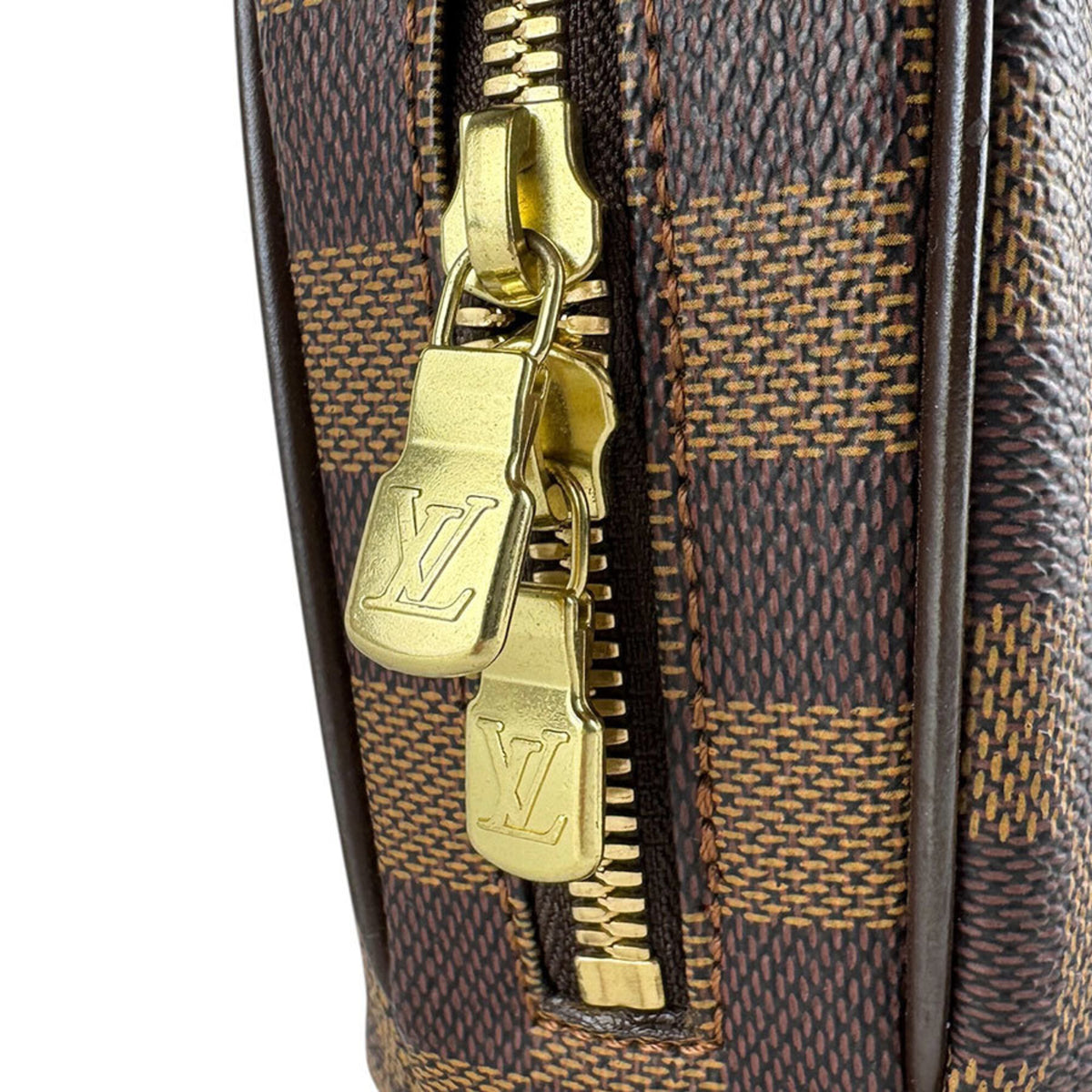 Louis Vuitton Ebene Damier Canvas Handbag (Pre-Owned)