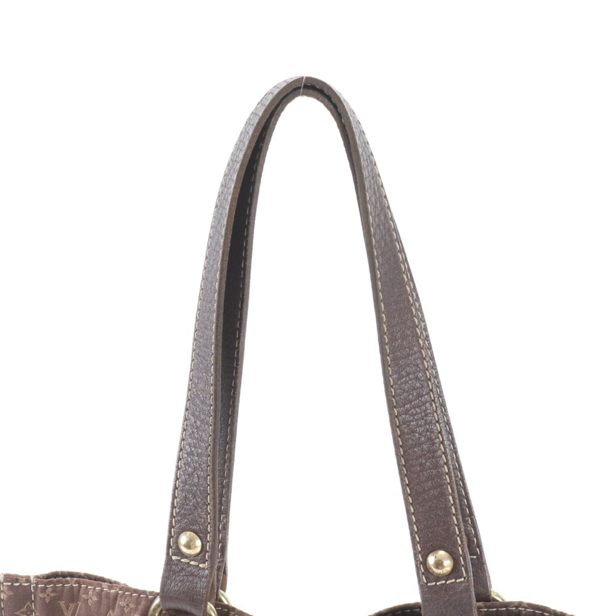 Louis Vuitton Monogram Mini Initials Ebene Leather Canvas Tote Bag (Pre-Owned)