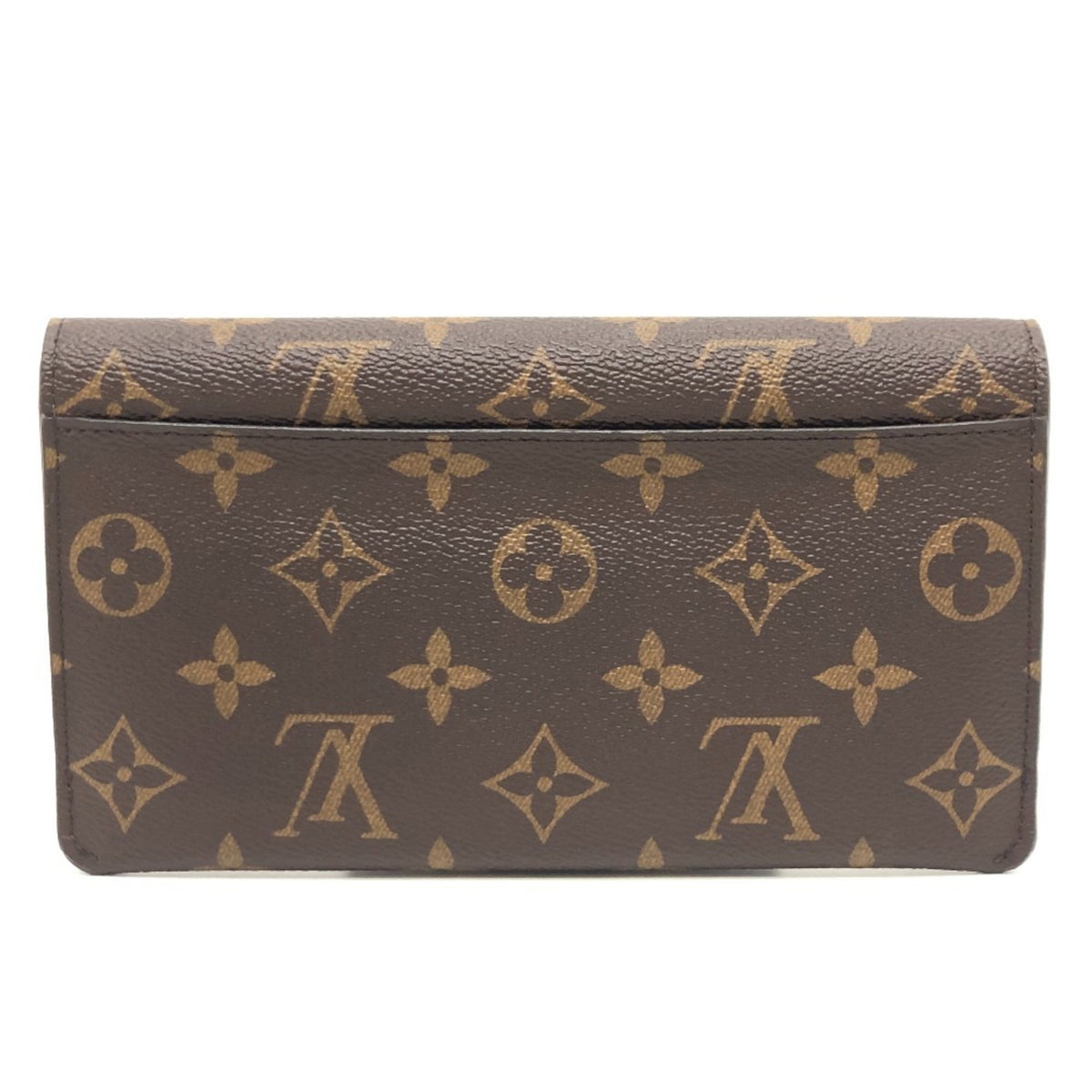 Louis Vuitton Monogram Brown Rose Ballerine Monogram Long Bill Wallet (Bi-Fold) (Pre-Owned)