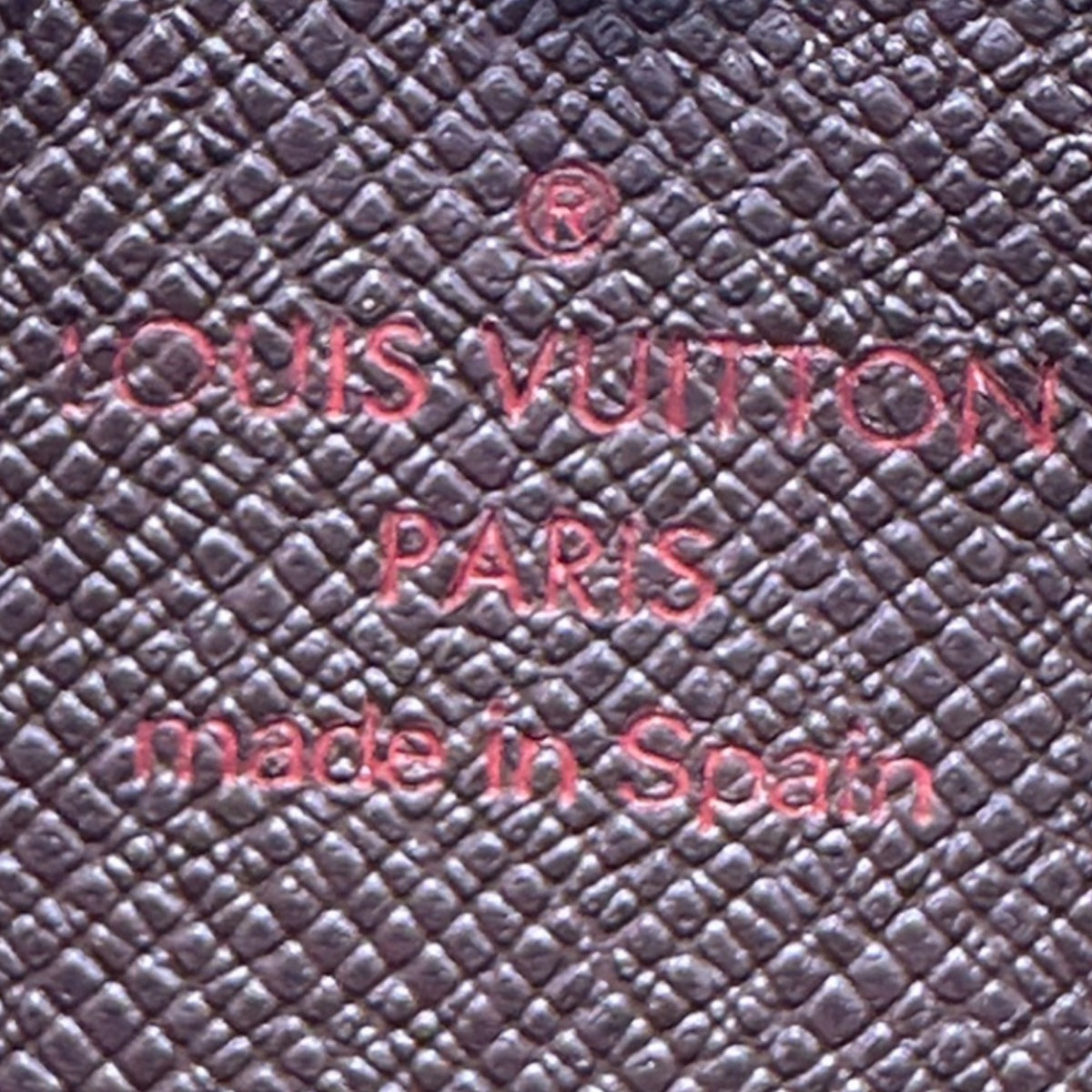 Louis Vuitton Damier Brown Damier Canvas Coin Purse/Coin Case (Pre-Owned)