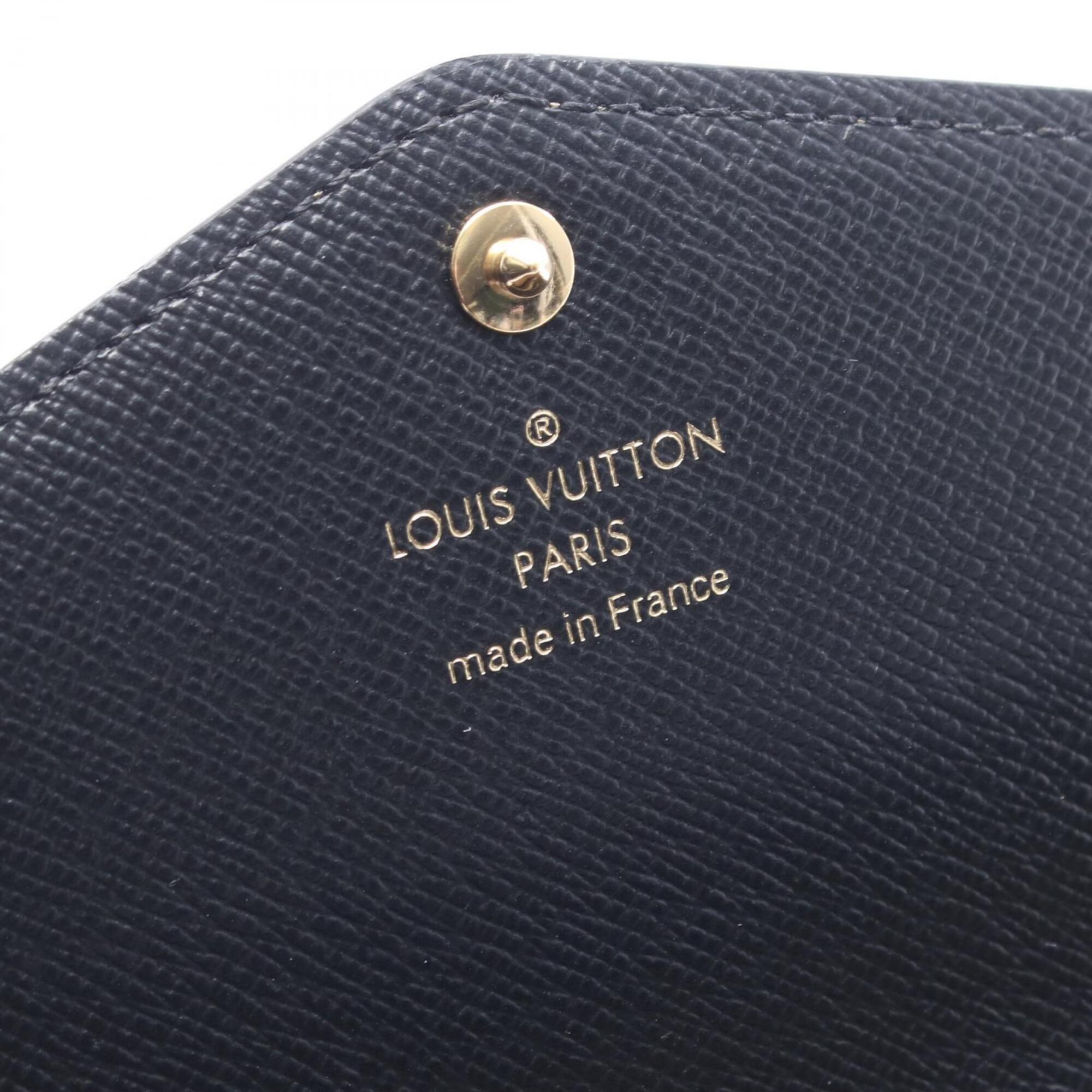 Louis Vuitton Brown Coated Canvas Monogram Reverse Pvc Long Wallet (Bi-Fold) (Pre-Owned)