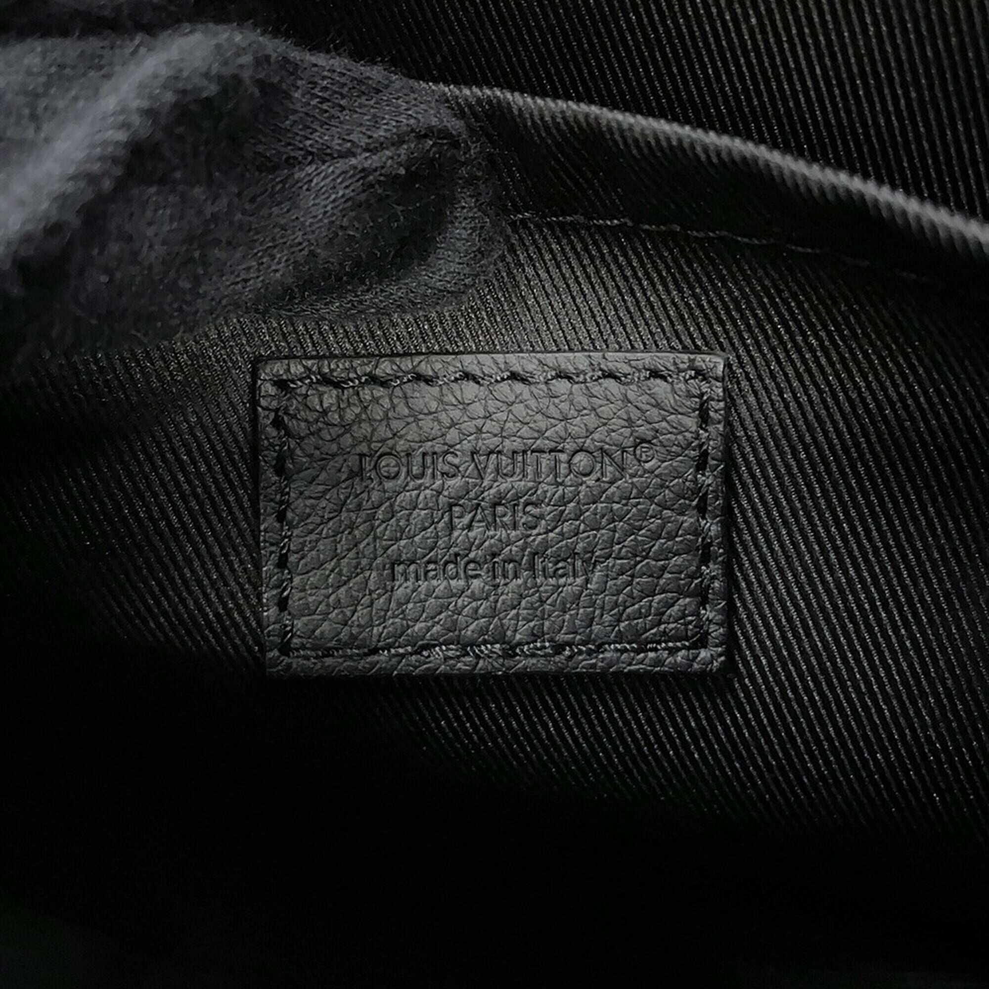 Louis Vuitton Monogram Shadow Black Noir Monogram Shadow Shoulder Bag (Pre-Owned)