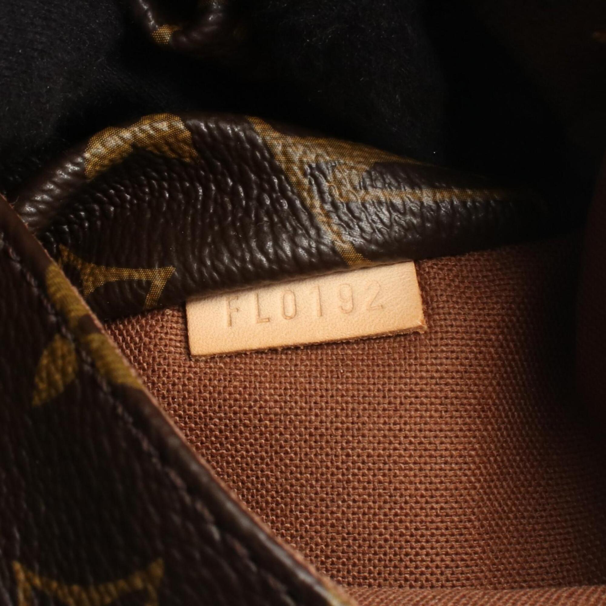 Louis Vuitton Brown Monogram Handbag Tote Bag (Pre-Owned)