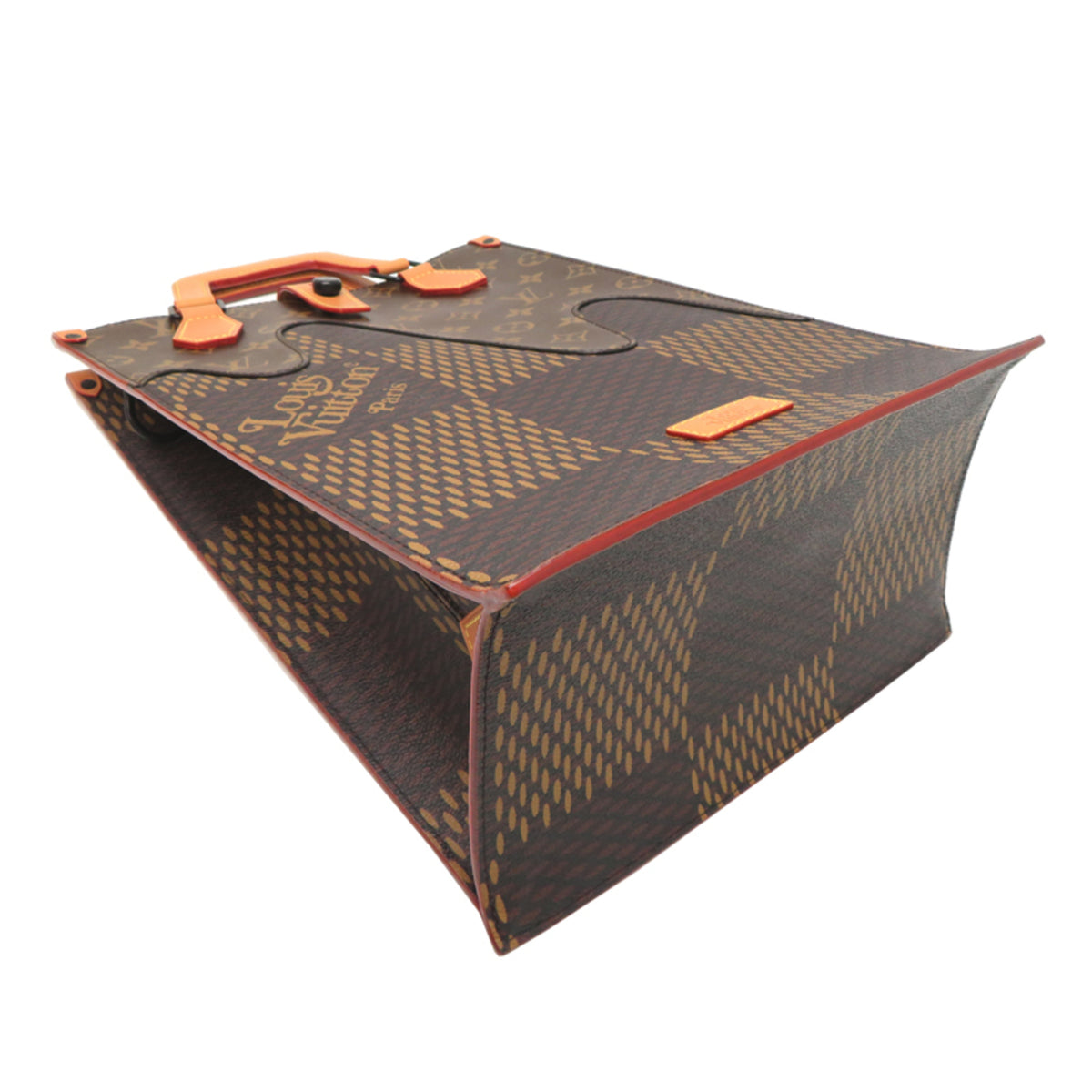 Louis Vuitton Brown Damier Canvas Tote Bag (Pre-Owned)