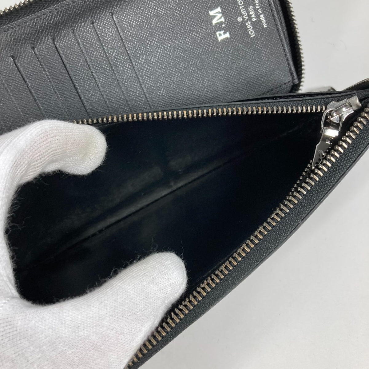 Louis Vuitton Monogram Eclipse Black Monogram Eclipse Long Wallet (Bi-Fold) (Pre-Owned)