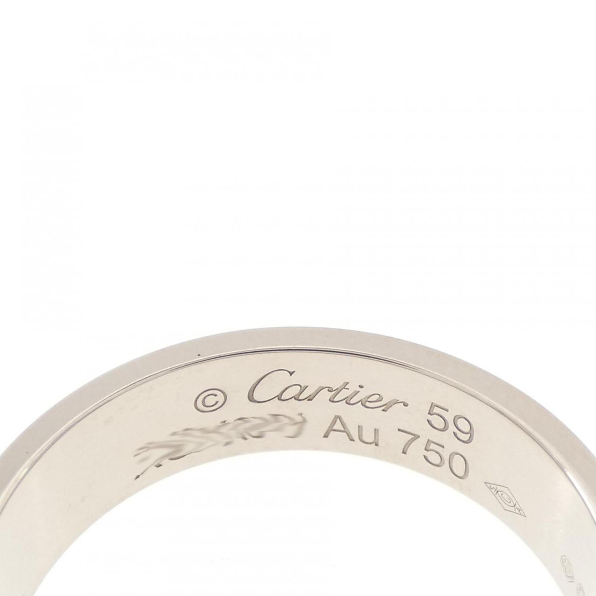 Cartier White Gold (18K) Band Ring (Pre-Owned)