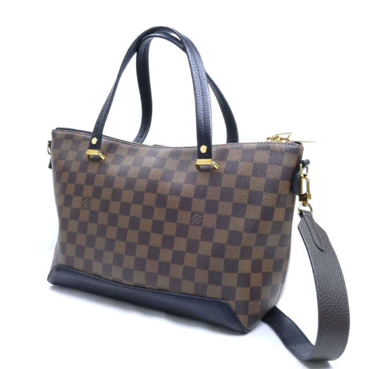 Louis Vuitton Brown Damier Canvas Shoulder Bag (Pre-Owned)