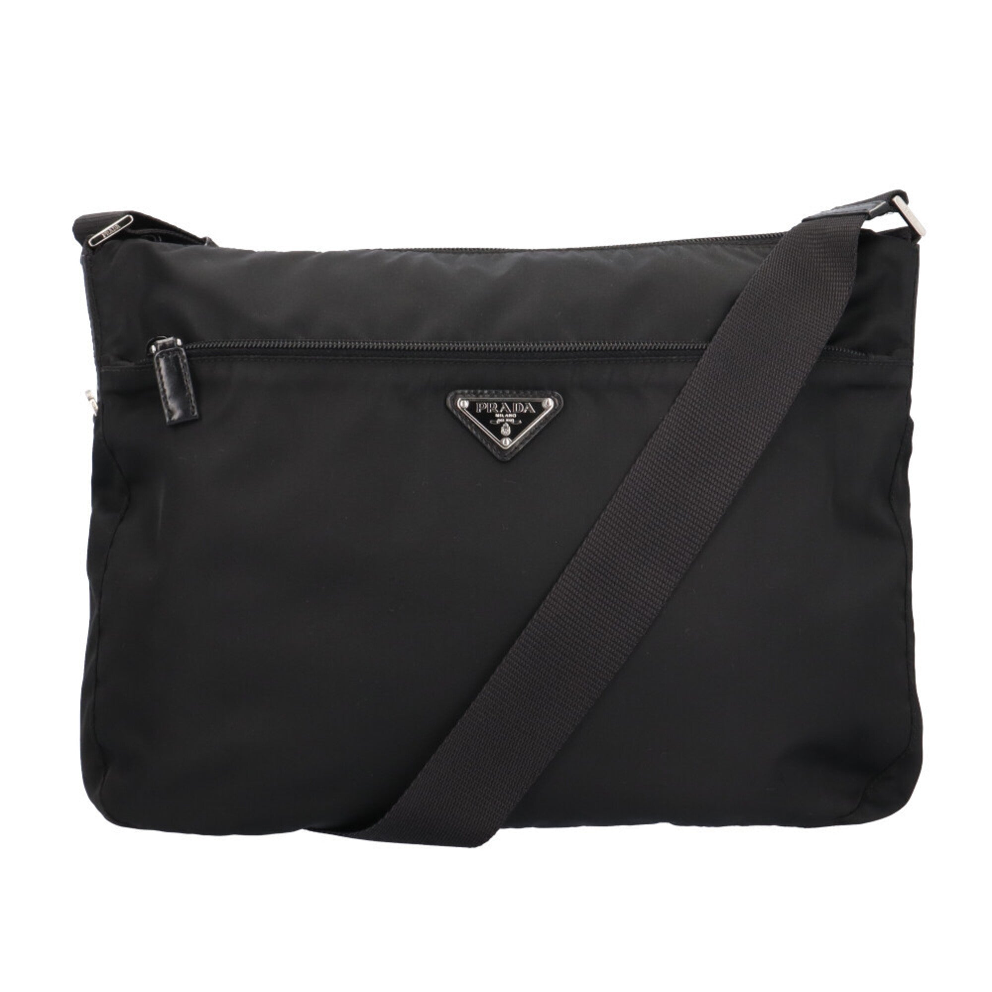 Prada Black Nylon Shoulder Bag (Pre-Owned)