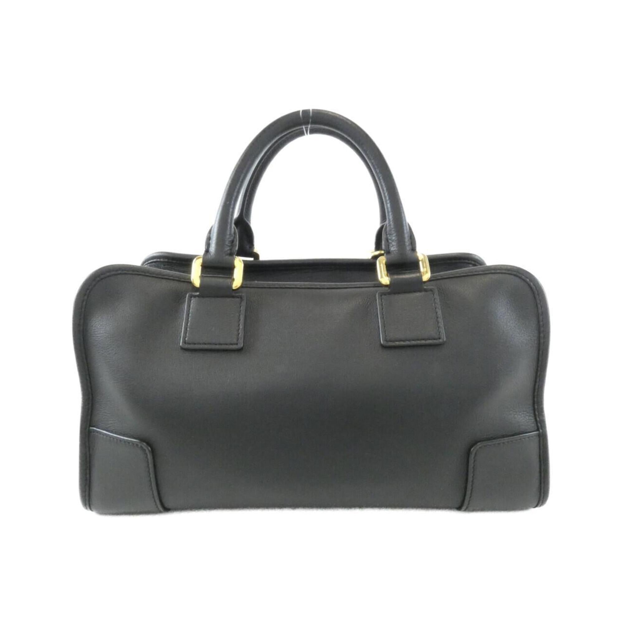 Loewe Amazona Black Leather Handbag (Pre-Owned)