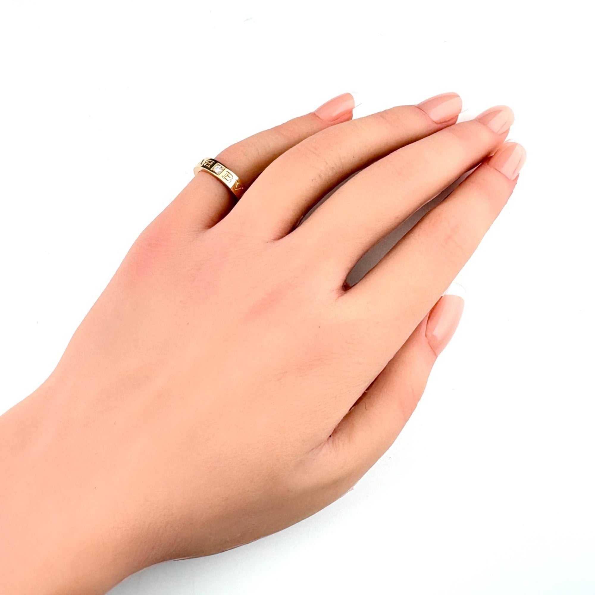 Bvlgari Pink Gold (18K) Band Ring (Pre-Owned)