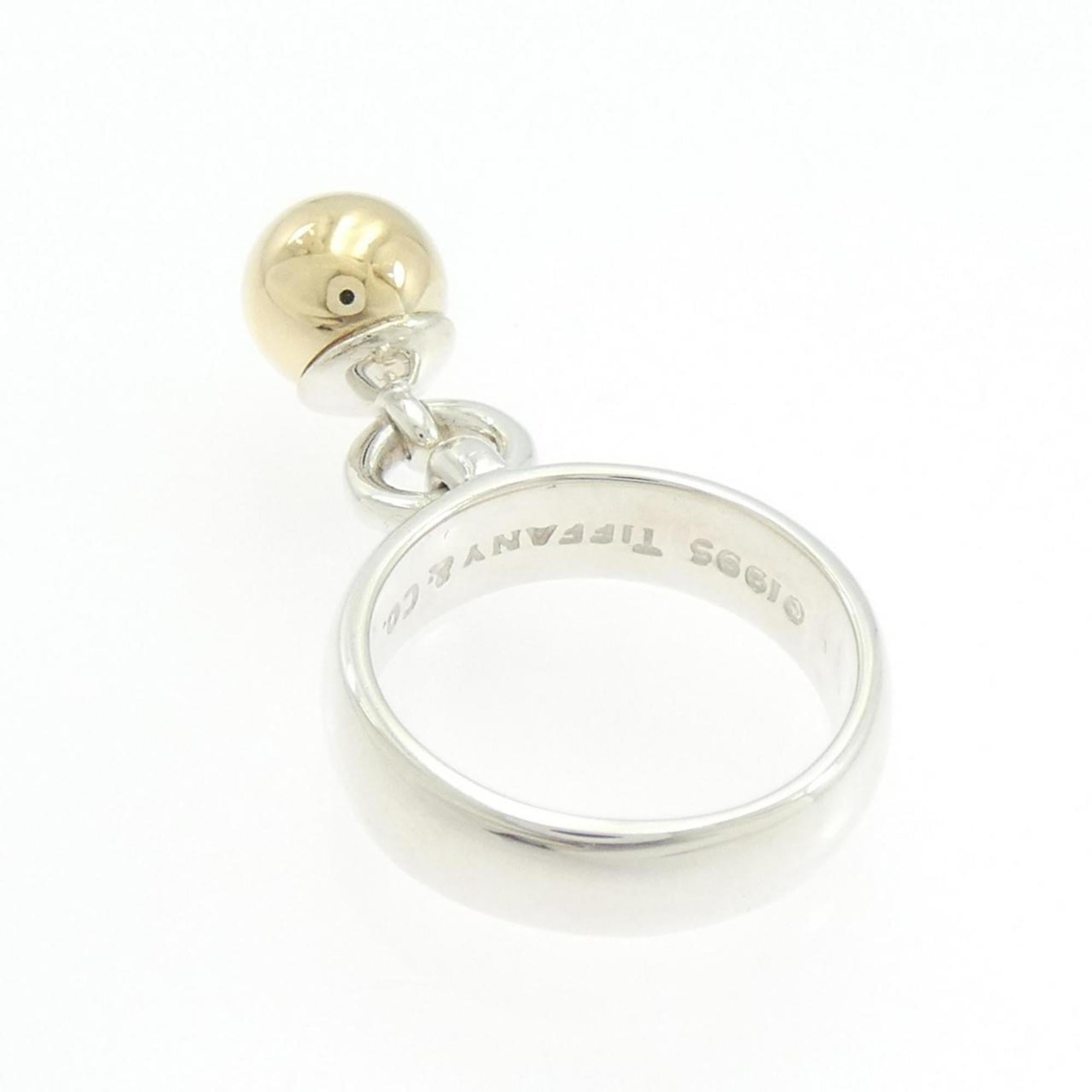 Tiffany Yellow Gold (18K) Silver 925 Band Ring (Pre-Owned)