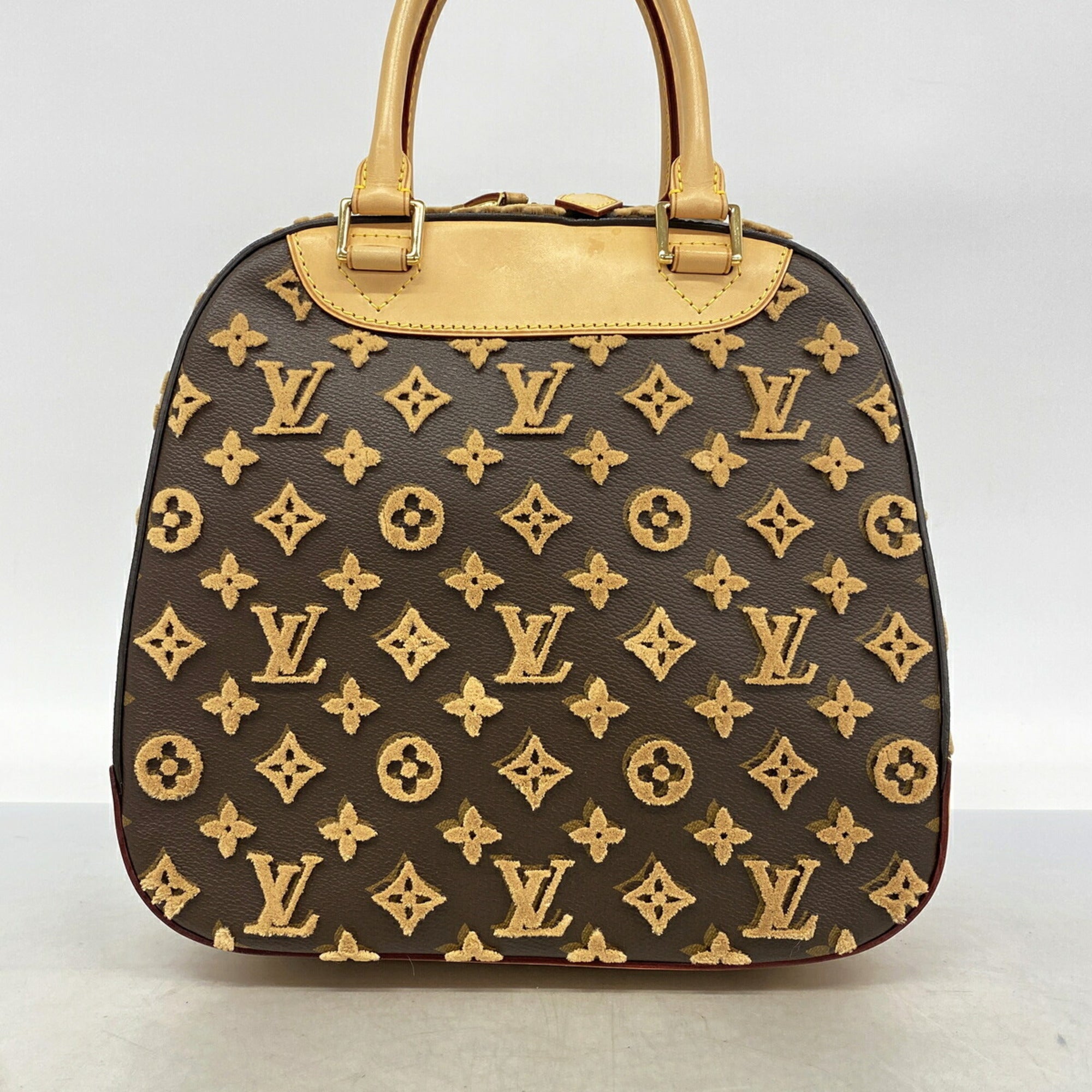Louis Vuitton Beige Handbag (Pre-Owned)