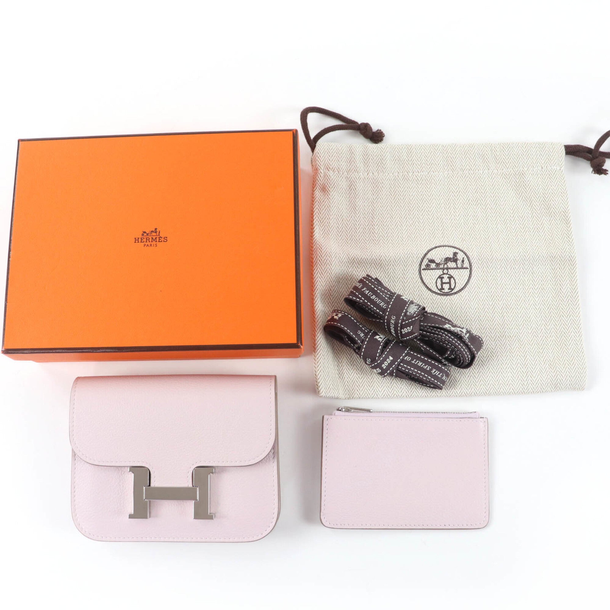 Hermes Constance Silver Fanny Pack (Pre-Owned)