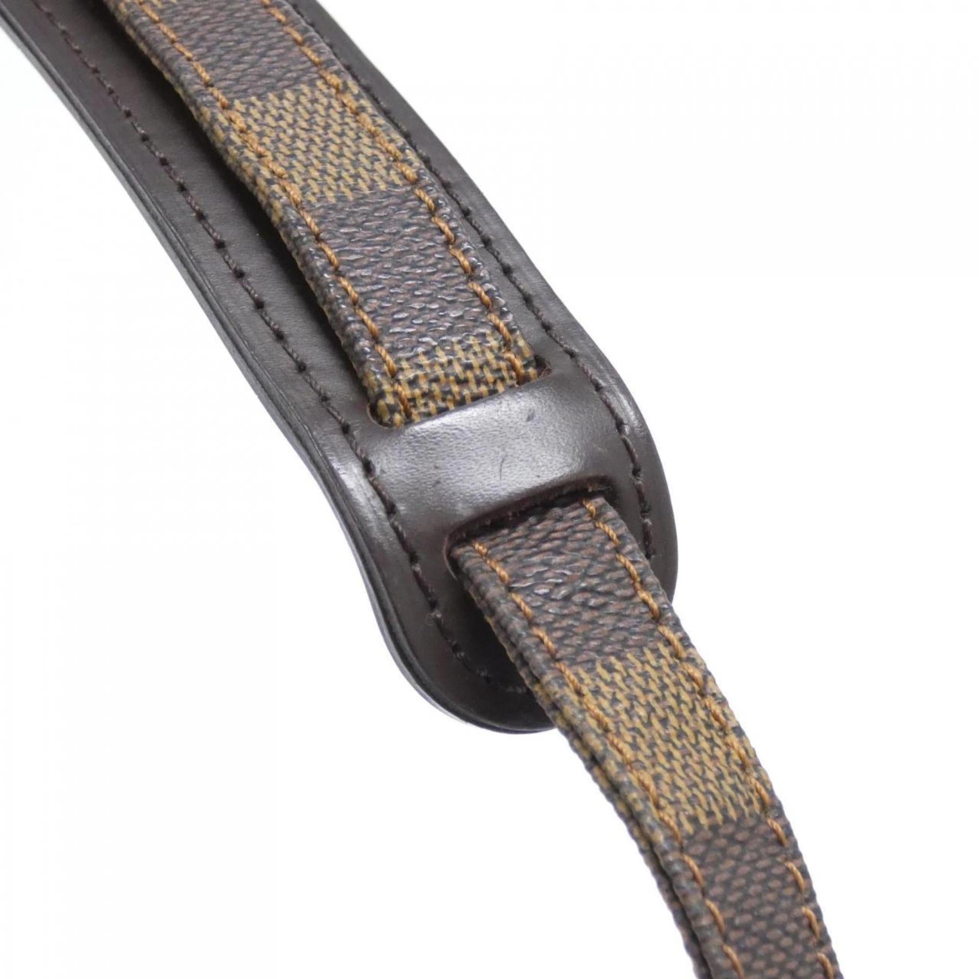 Louis Vuitton Ebene Coated Canvas Shoulder Bag (Pre-Owned)