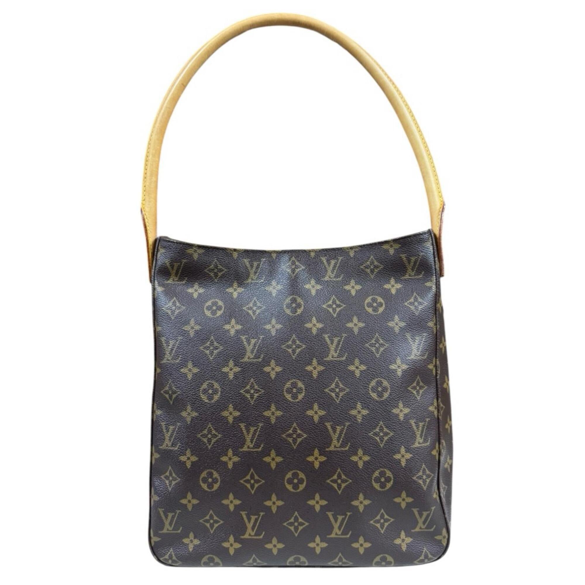 Louis Vuitton Brown Monogram Shoulder Bag (Pre-Owned)