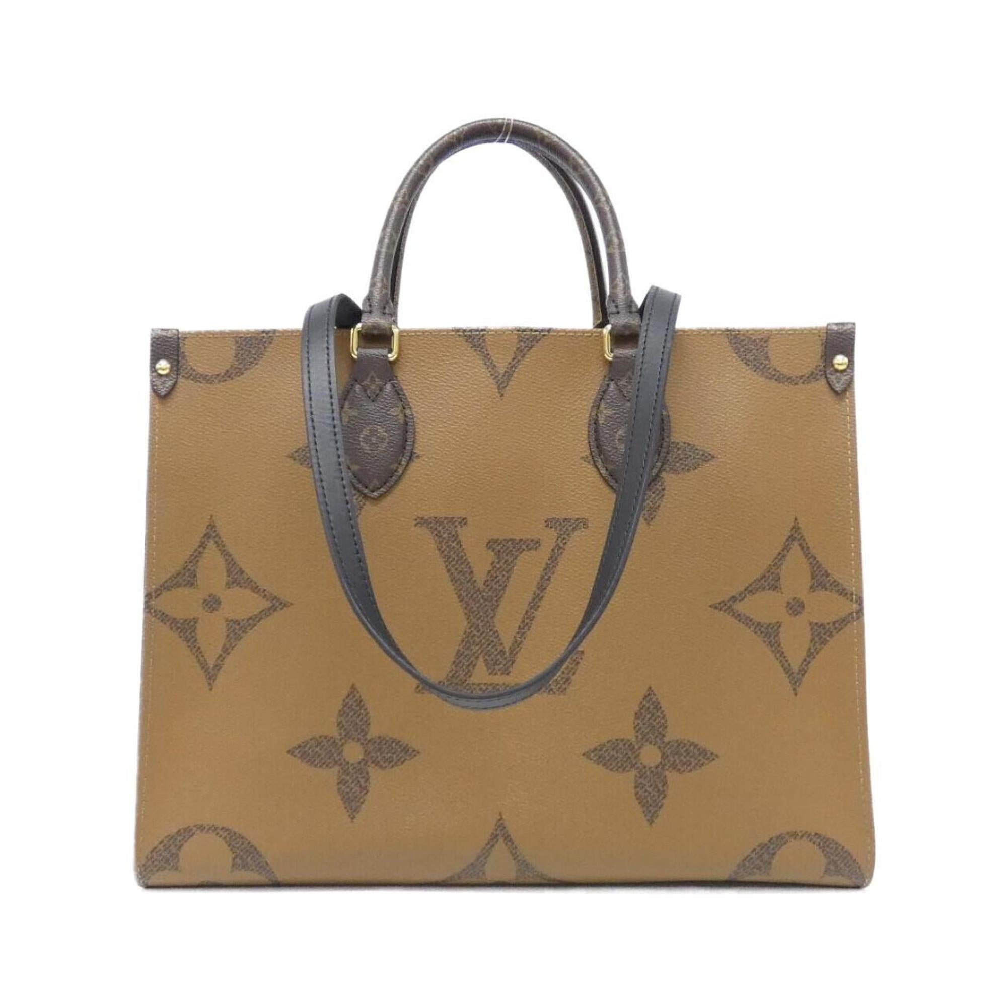 Louis Vuitton Marron Coated Canvas Handbag (Pre-Owned)