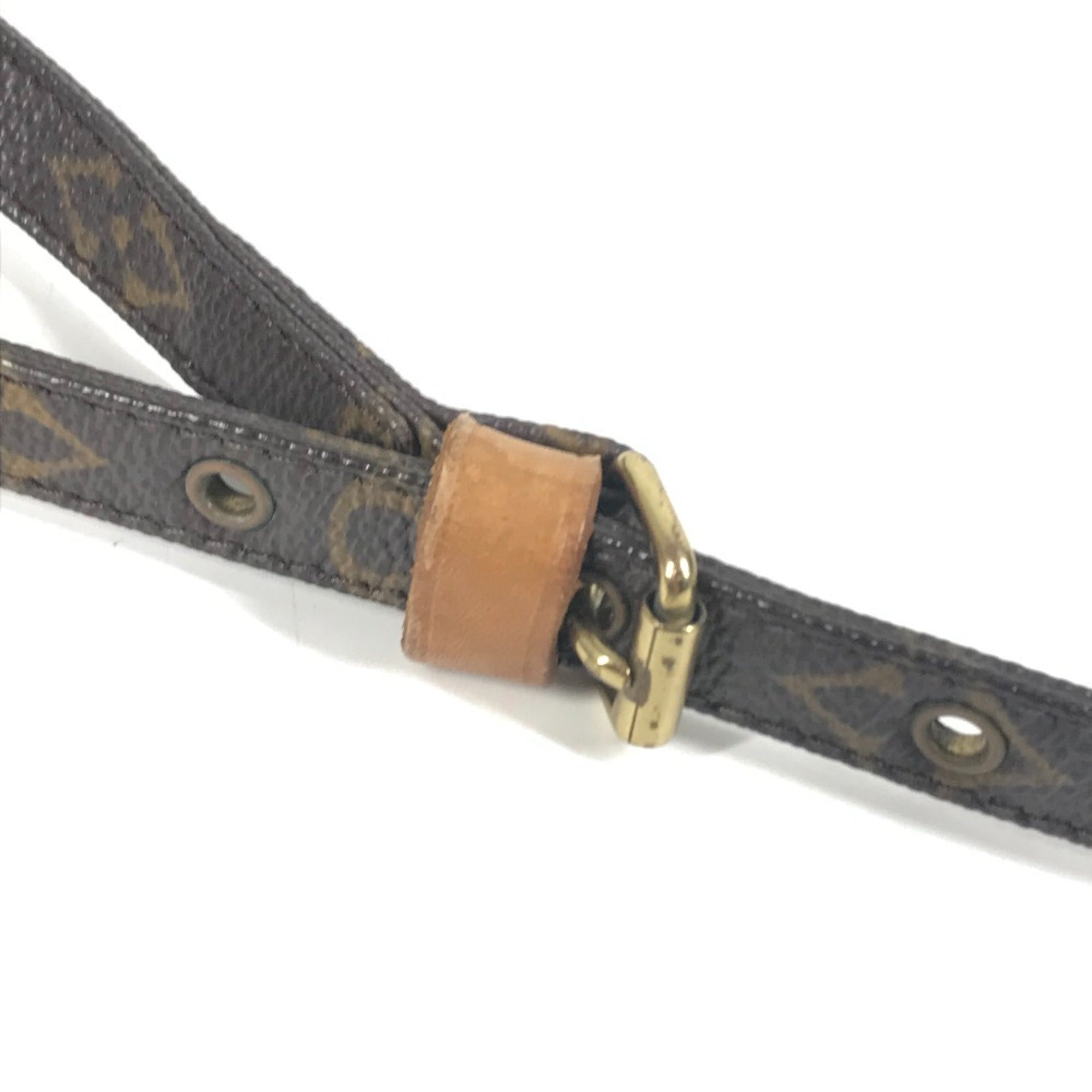 Louis Vuitton Brown Monogram Canvas Pochette Shoulder Bag (Pre-Owned)