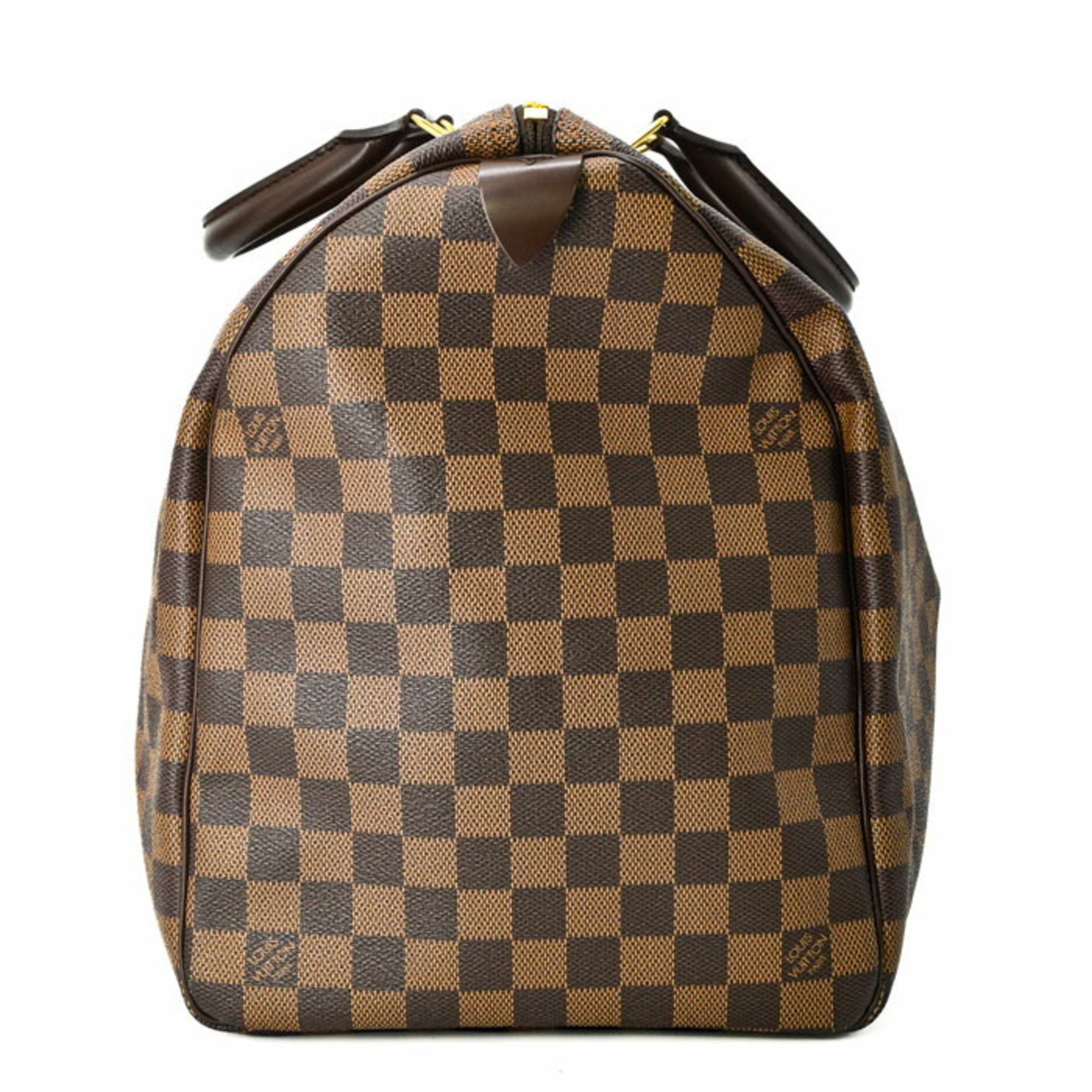 Louis Vuitton Brown Damier Canvas Damier Canvas Boston Bag (Pre-Owned)