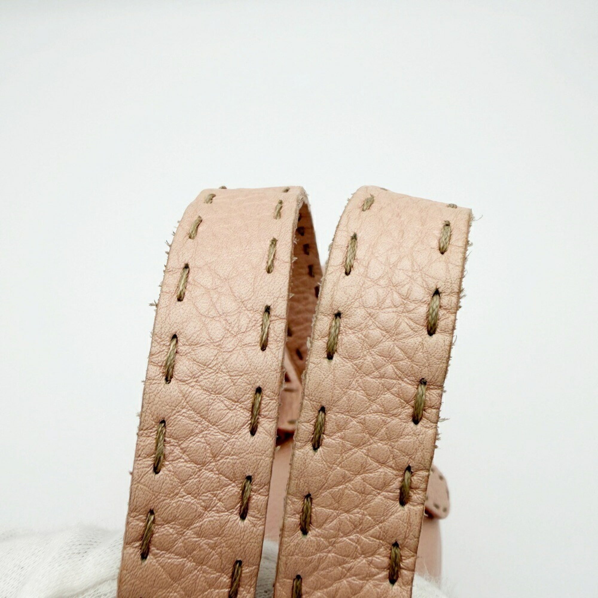 Fendi Pink Leather Tote Bag (Pre-Owned)